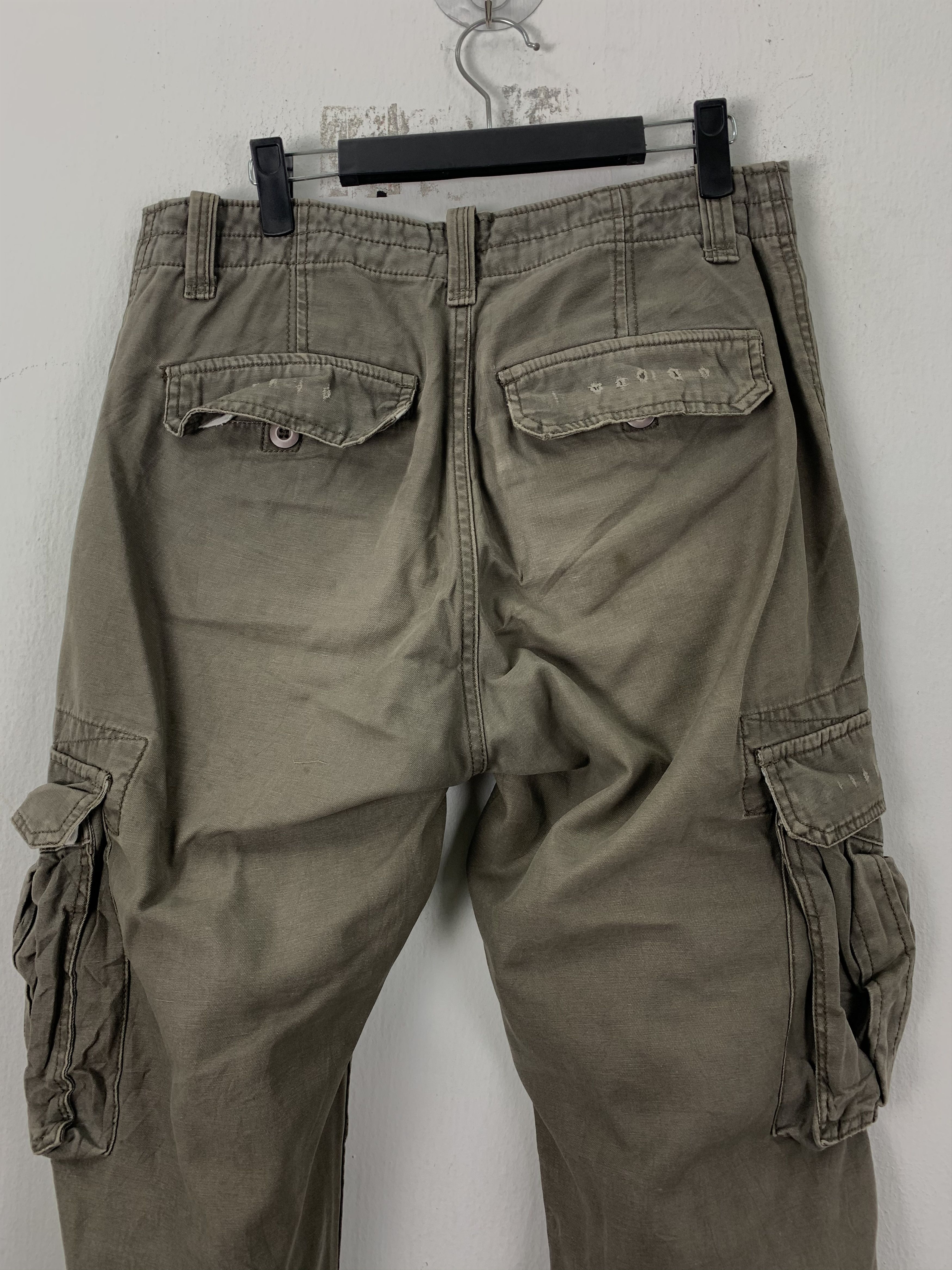 Japanese Brand Cargo Pants Twenty Work Multipocket Travis Scott Style Vtg Size US 32 / EU 48 - 16 Thumbnail