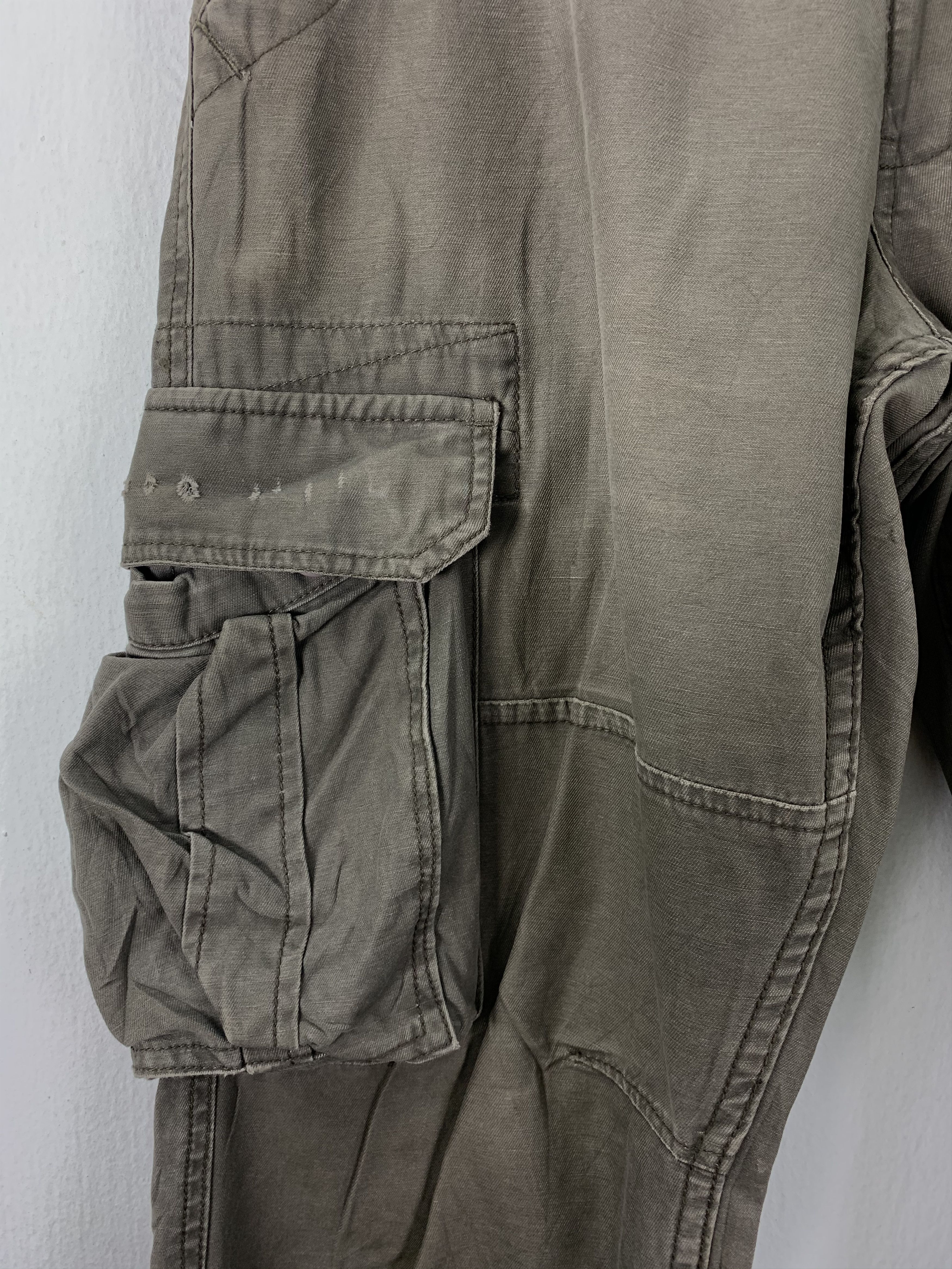 Japanese Brand Cargo Pants Twenty Work Multipocket Travis Scott Style Vtg Size US 32 / EU 48 - 4 Thumbnail