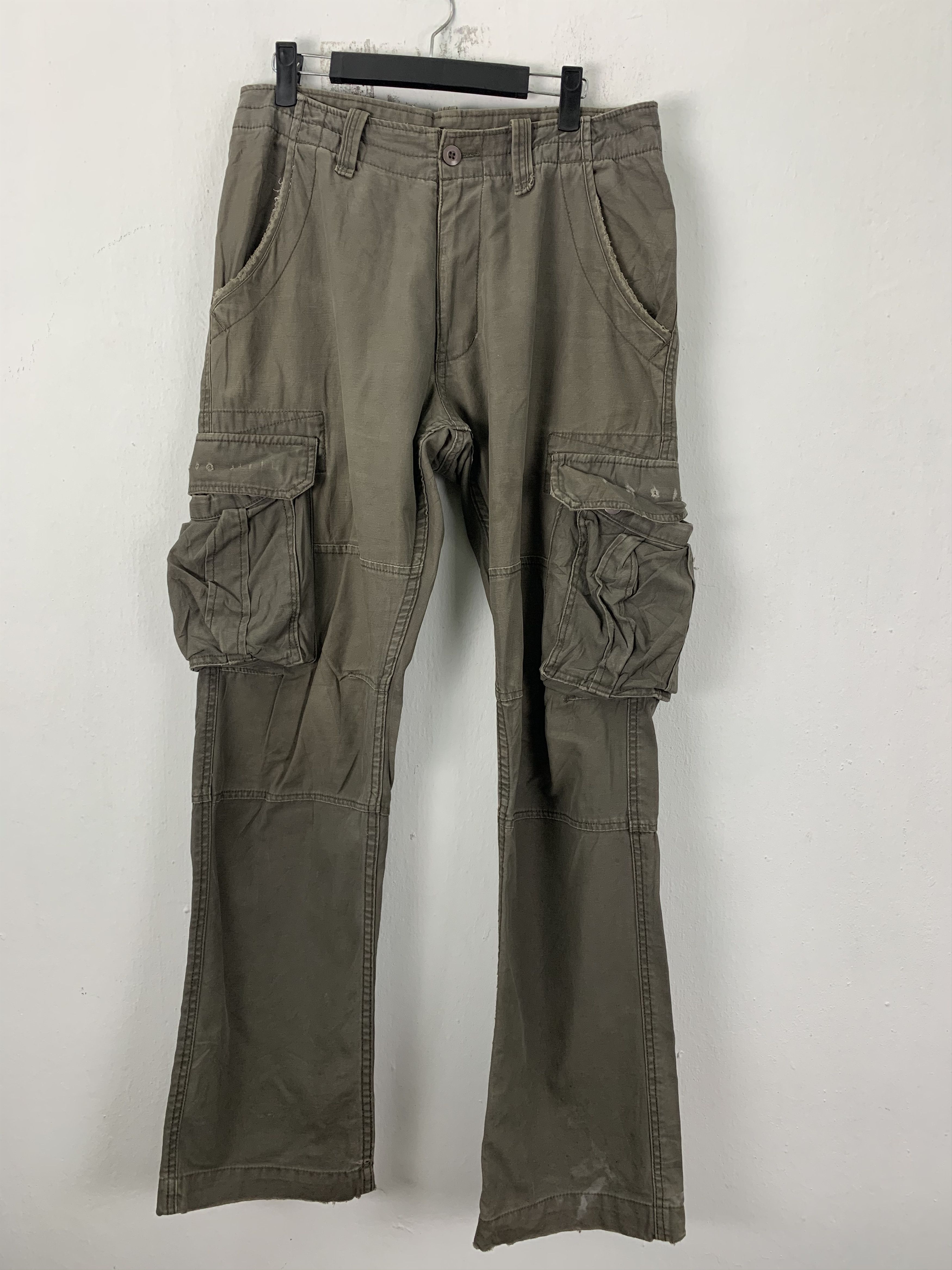 Japanese Brand Cargo Pants Twenty Work Multipocket Travis Scott Style Vtg Size US 32 / EU 48 - 1 Thumbnail