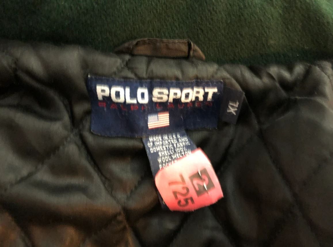 Polo Ralph Lauren Vintage Polo Ralph Lauren P Varsity Hooded Jacket XL Size US XL / EU 56 / 4 - 18 Thumbnail