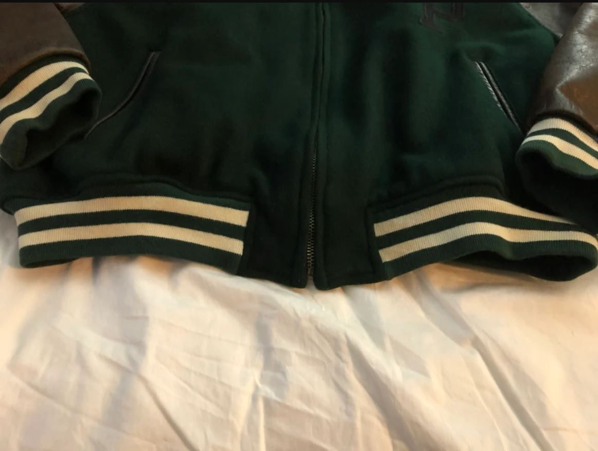 Polo Ralph Lauren Vintage Polo Ralph Lauren P Varsity Hooded Jacket XL Size US XL / EU 56 / 4 - 15 Thumbnail
