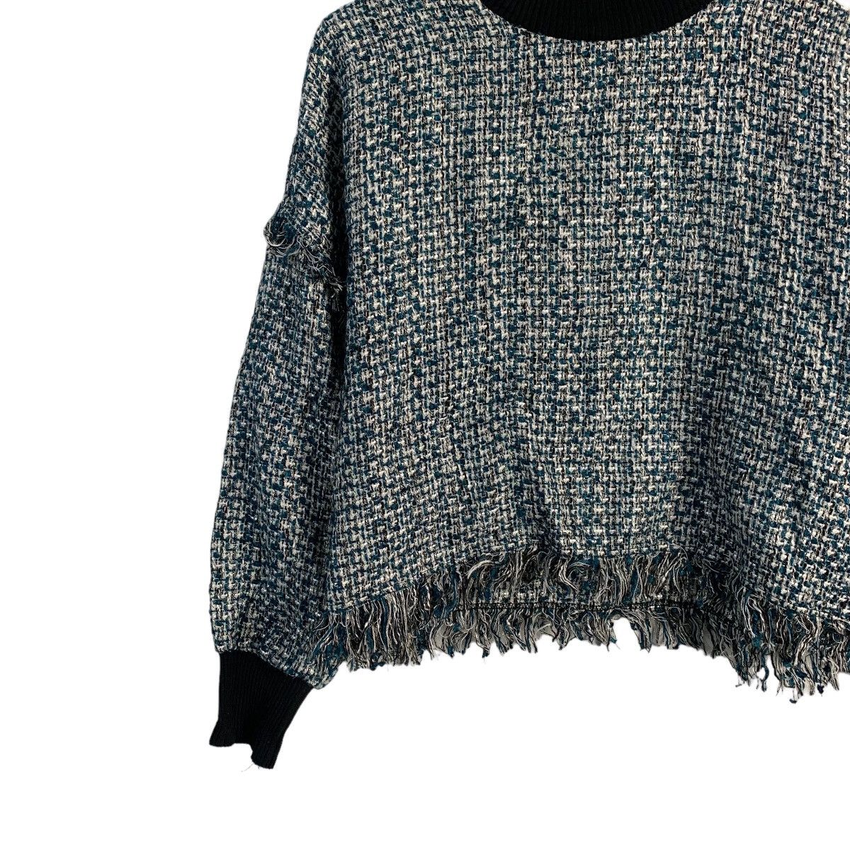 Zara Zara Tweed Blouse Size S / US 4 / IT 40 - 2 Thumbnail