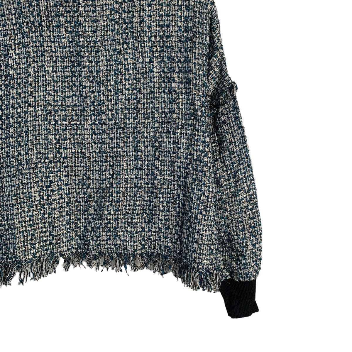 Zara Zara Tweed Blouse Size S / US 4 / IT 40 - 9 Thumbnail
