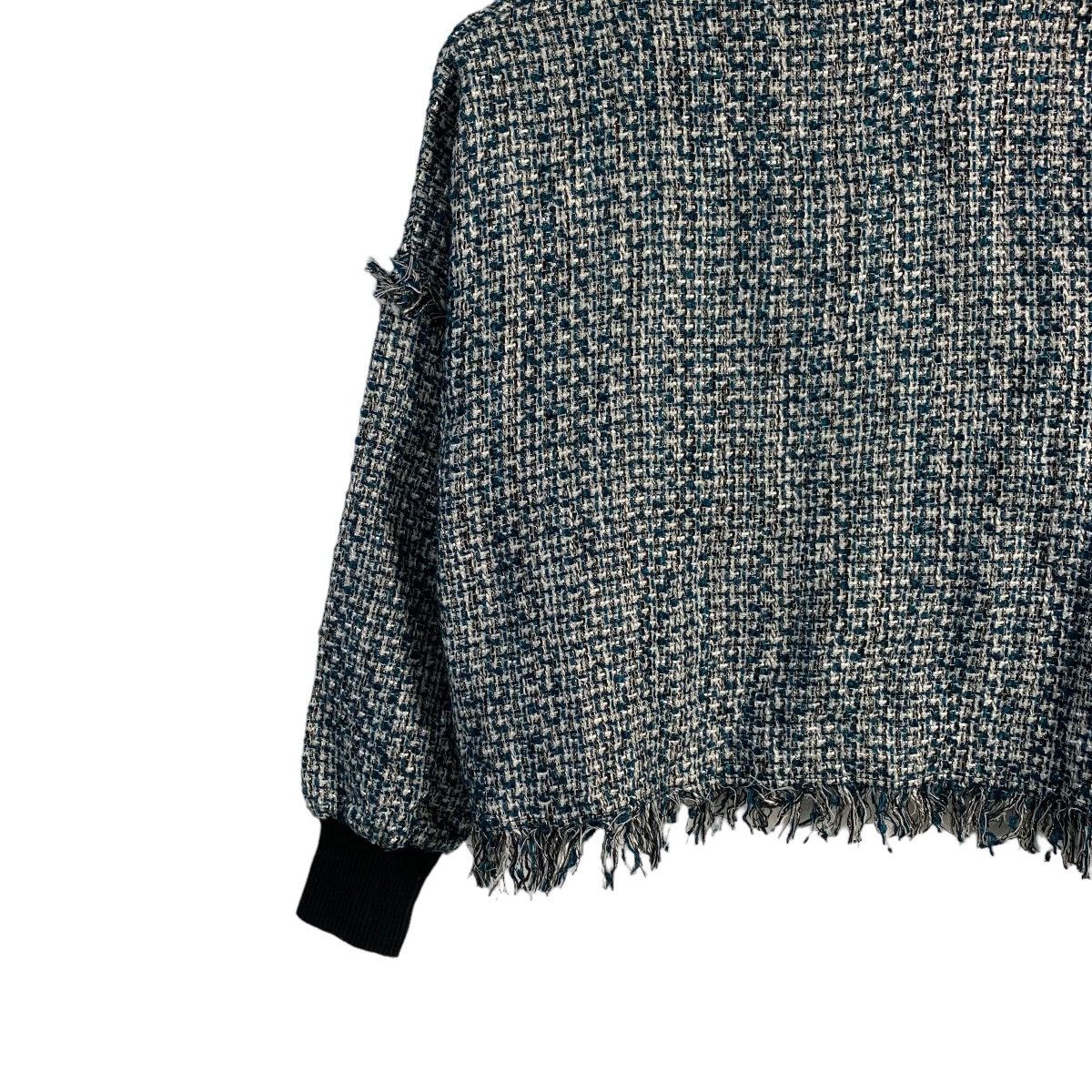 Zara Zara Tweed Blouse Size S / US 4 / IT 40 - 8 Thumbnail