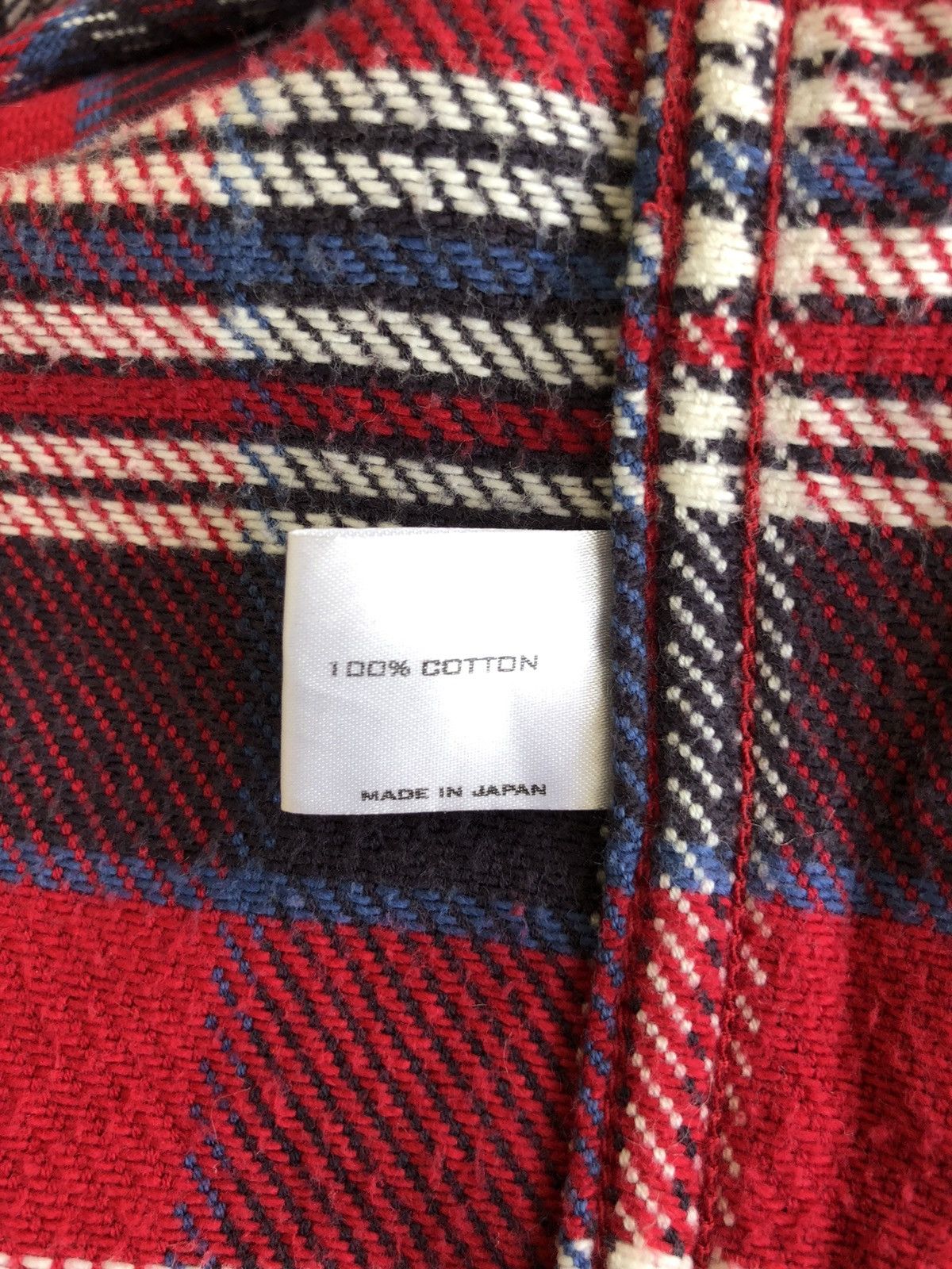 Number (N)ine GRAIL🔥Miyashita Tartan Anarchy Punk Flannel Shirt Size US M / EU 48-50 / 2 - 6 Thumbnail