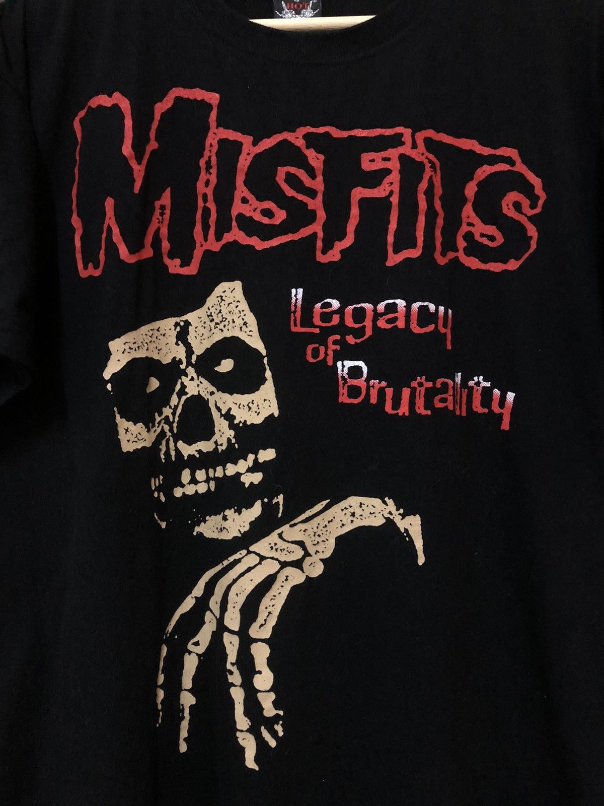 Band Tees × Misfits × Vintage Vintage Bootleg Misfits Legacy of Brutality Band Tee Shirt Size US L / EU 52-54 / 3 - 2 Thumbnail