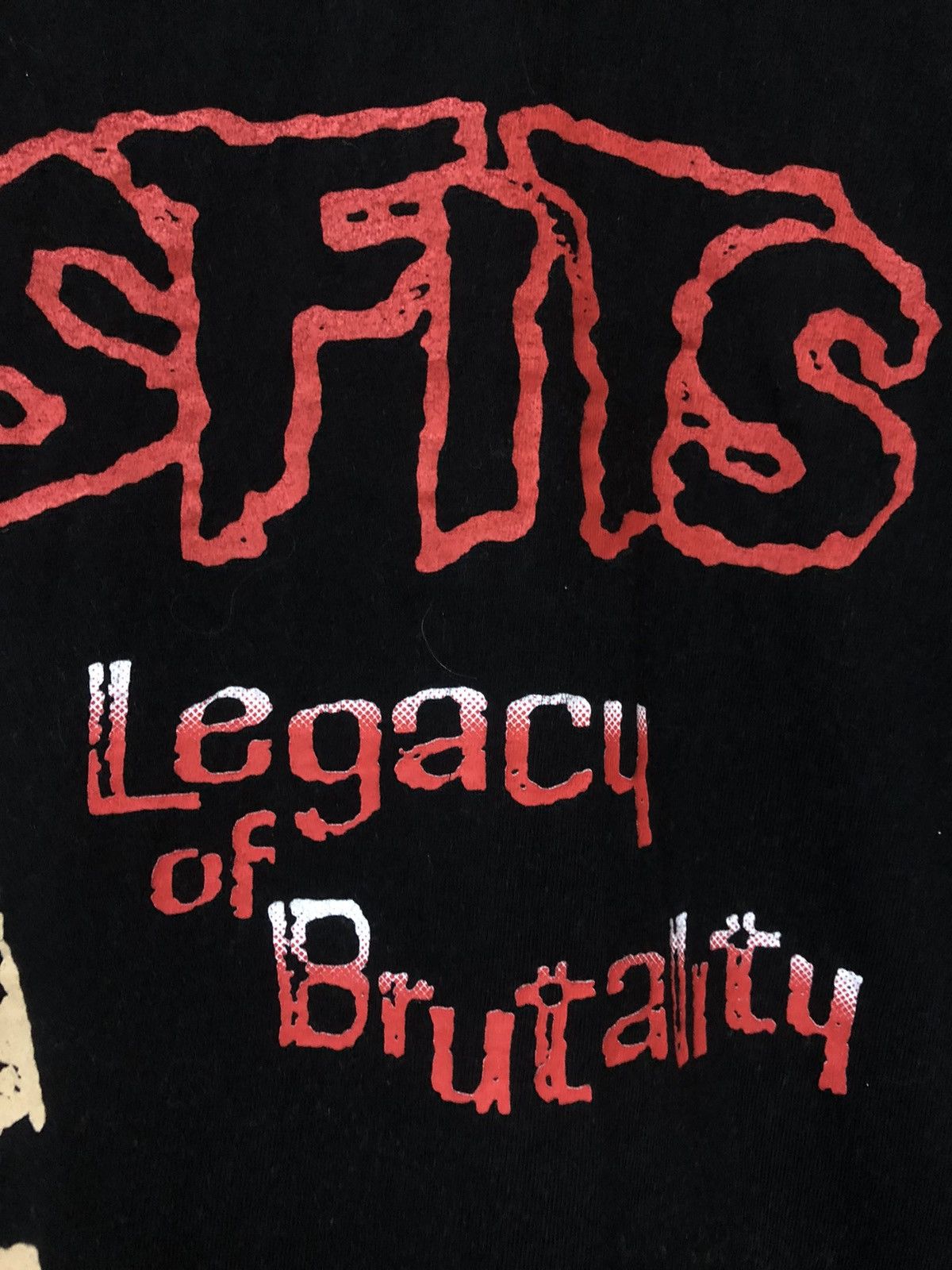 Band Tees × Misfits × Vintage Vintage Bootleg Misfits Legacy of Brutality Band Tee Shirt Size US L / EU 52-54 / 3 - 6 Thumbnail