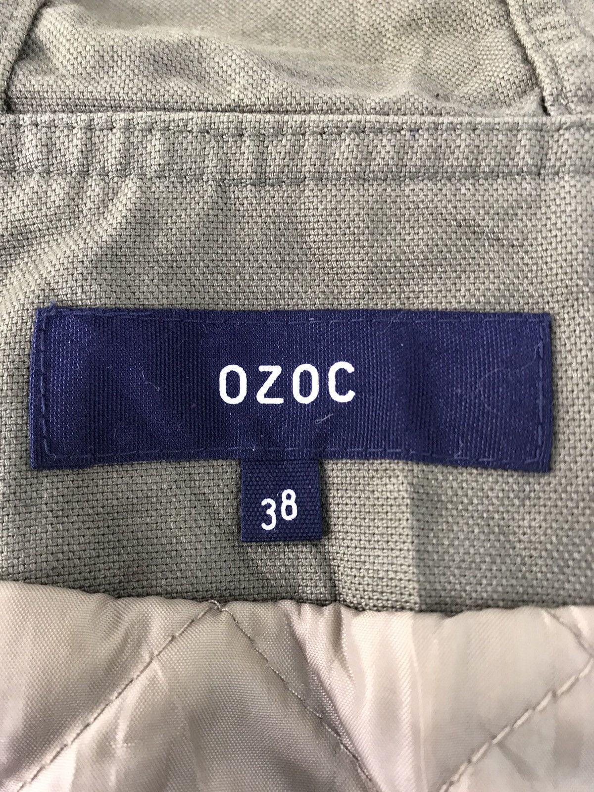 Vintage Ozoc Hoodies Jacket Zipper Military Khakis Size US S / EU 44-46 / 1 - 4 Thumbnail
