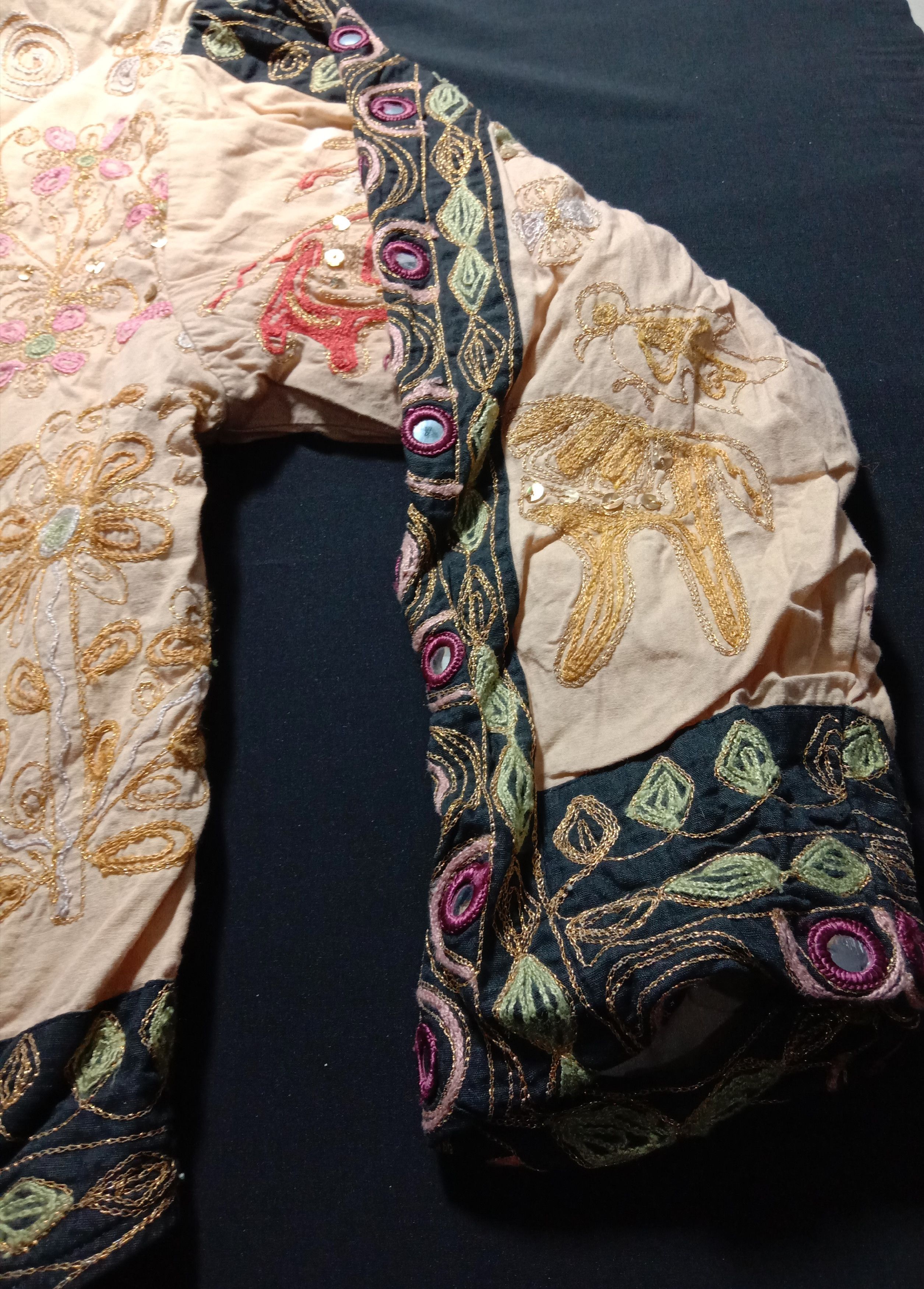 Japanese Brand Mimi Collection Arabic Dress Ethic Native Vest Jacket Size M / US 6-8 / IT 42-44 - 8 Thumbnail