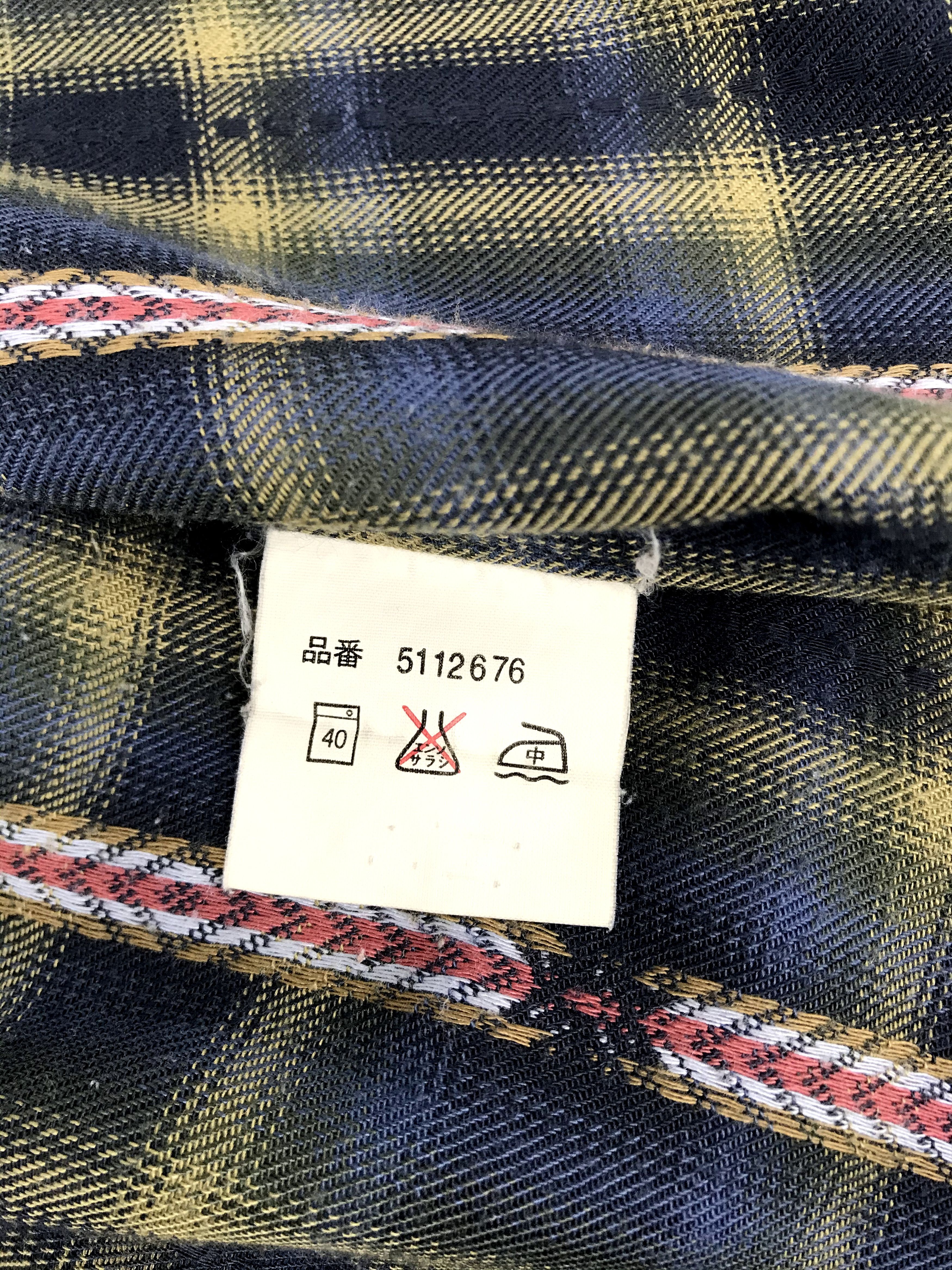 Flannel Vintage Fox Fire Snap Button Western Flannel Shirt Size US L / EU 52-54 / 3 - 7 Thumbnail