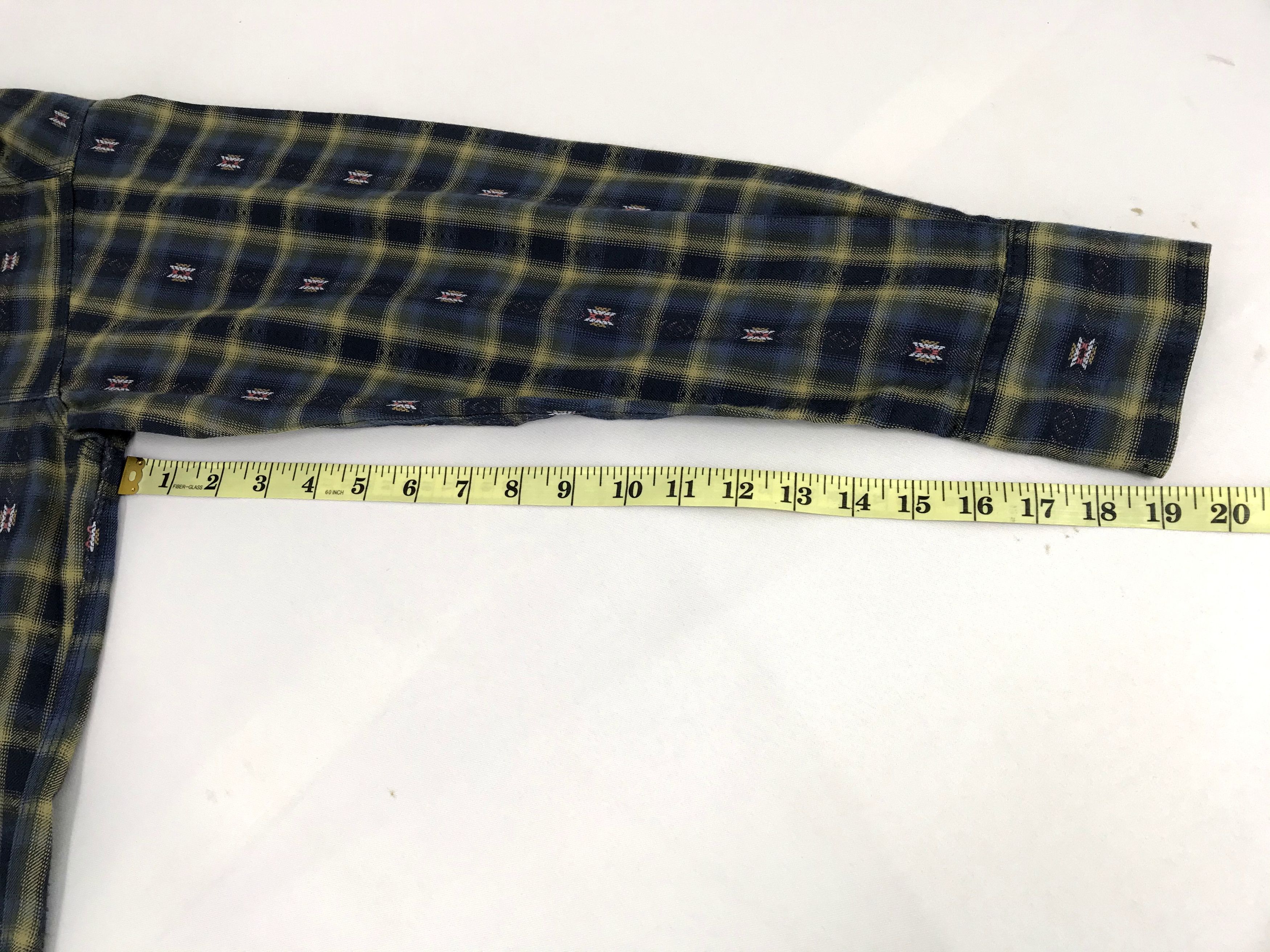 Flannel Vintage Fox Fire Snap Button Western Flannel Shirt Size US L / EU 52-54 / 3 - 11 Thumbnail