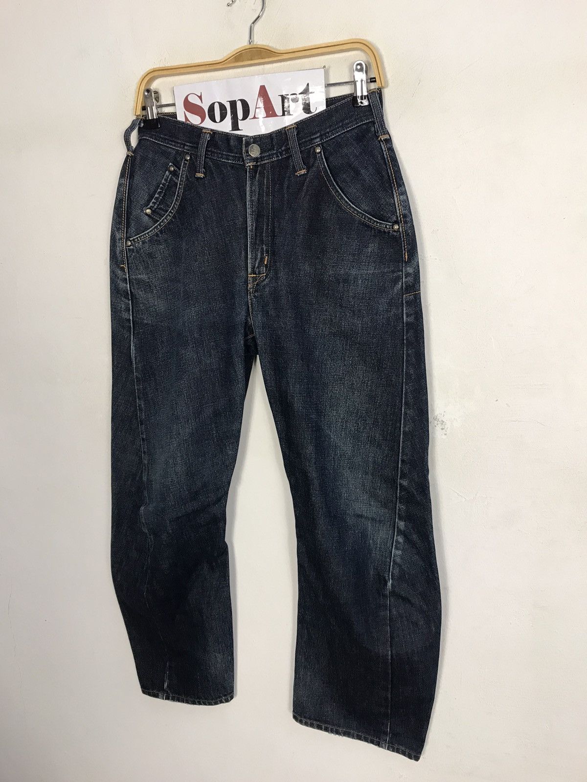 Edwin × Vintage Vintage Edwin Function Black Colour Design Size US 28 / EU 44 - 4 Thumbnail
