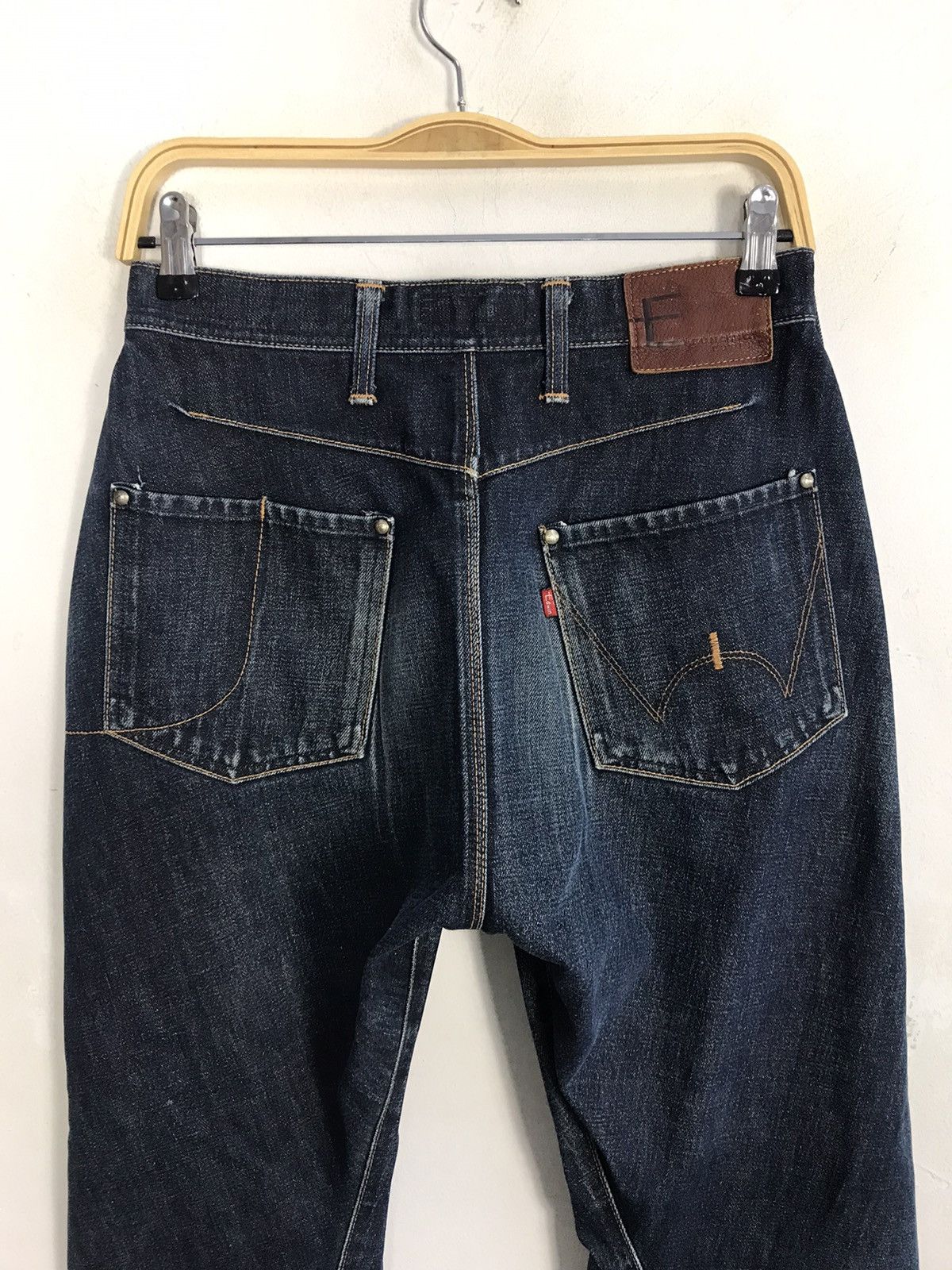 Edwin × Vintage Vintage Edwin Function Black Colour Design Size US 28 / EU 44 - 9 Thumbnail