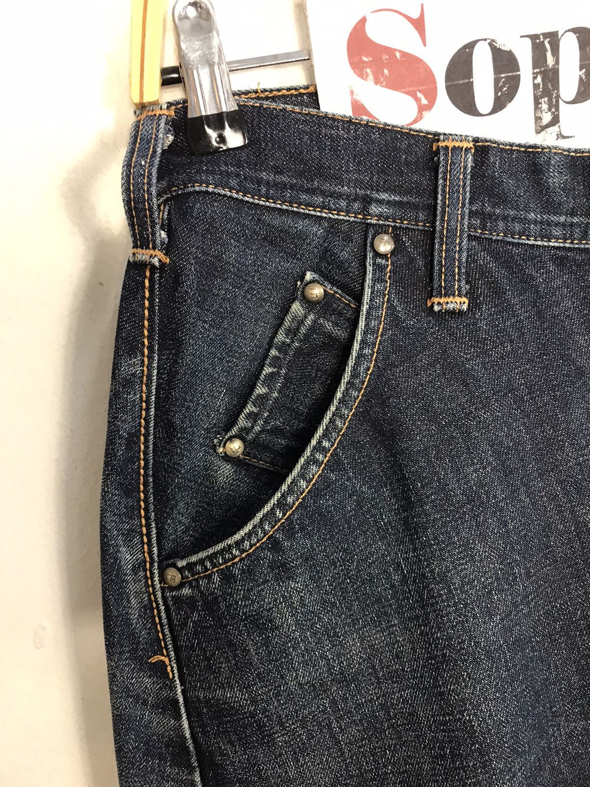 Edwin × Vintage Vintage Edwin Function Black Colour Design Size US 28 / EU 44 - 7 Thumbnail
