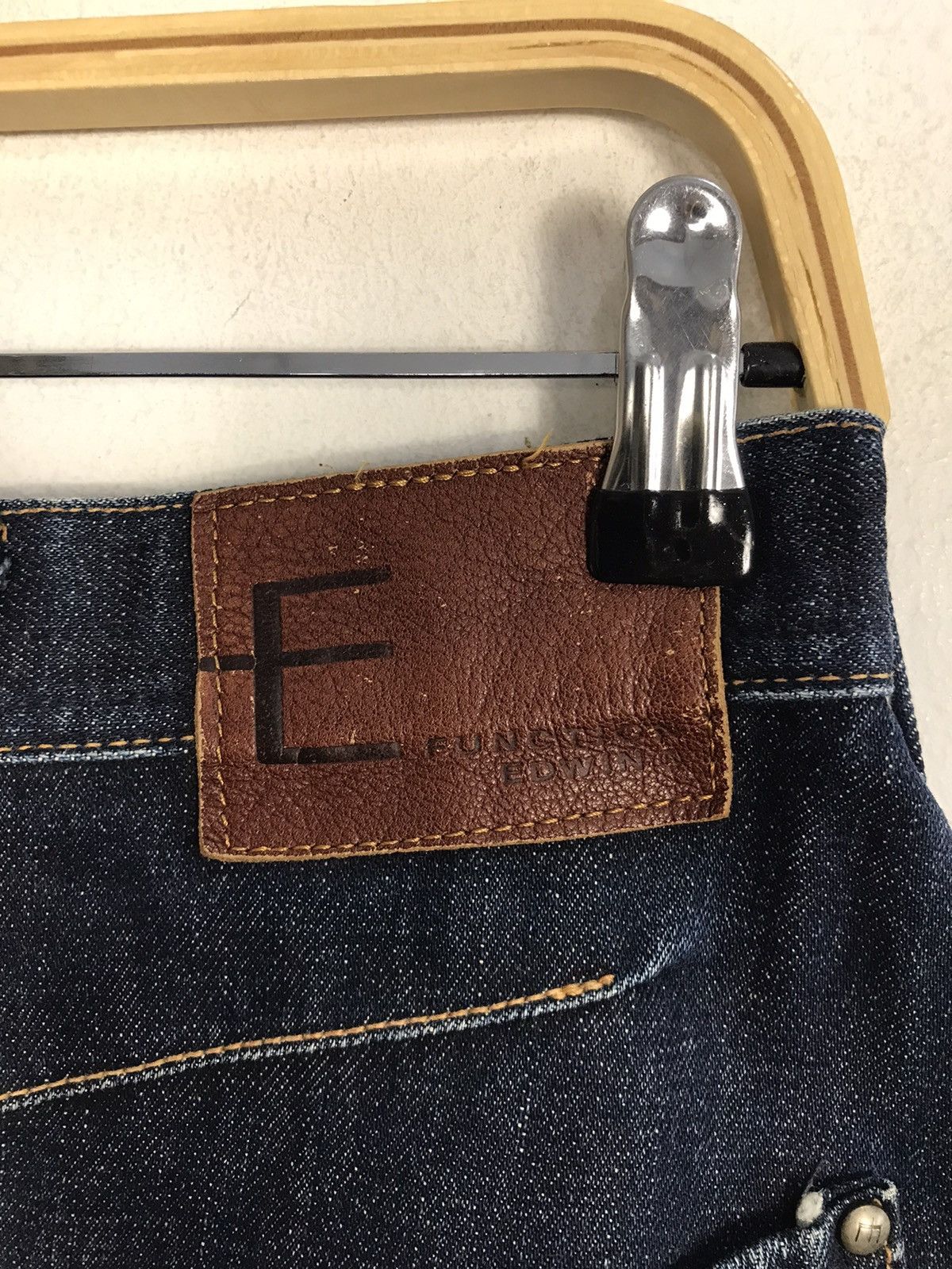 Edwin × Vintage Vintage Edwin Function Black Colour Design Size US 28 / EU 44 - 13 Thumbnail