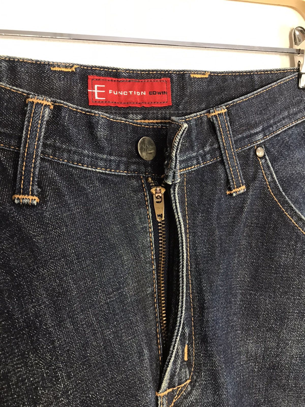 Edwin × Vintage Vintage Edwin Function Black Colour Design Size US 28 / EU 44 - 8 Thumbnail