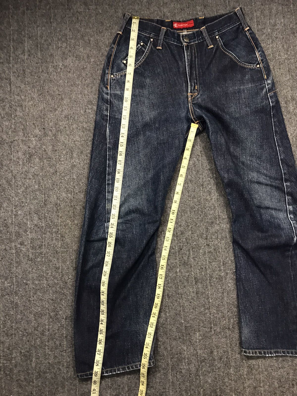 Edwin × Vintage Vintage Edwin Function Black Colour Design Size US 28 / EU 44 - 19 Thumbnail