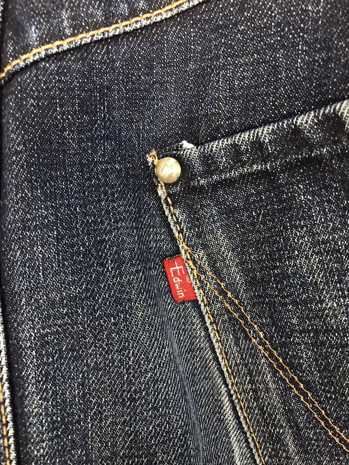 Edwin × Vintage Vintage Edwin Function Black Colour Design Size US 28 / EU 44 - 12 Thumbnail