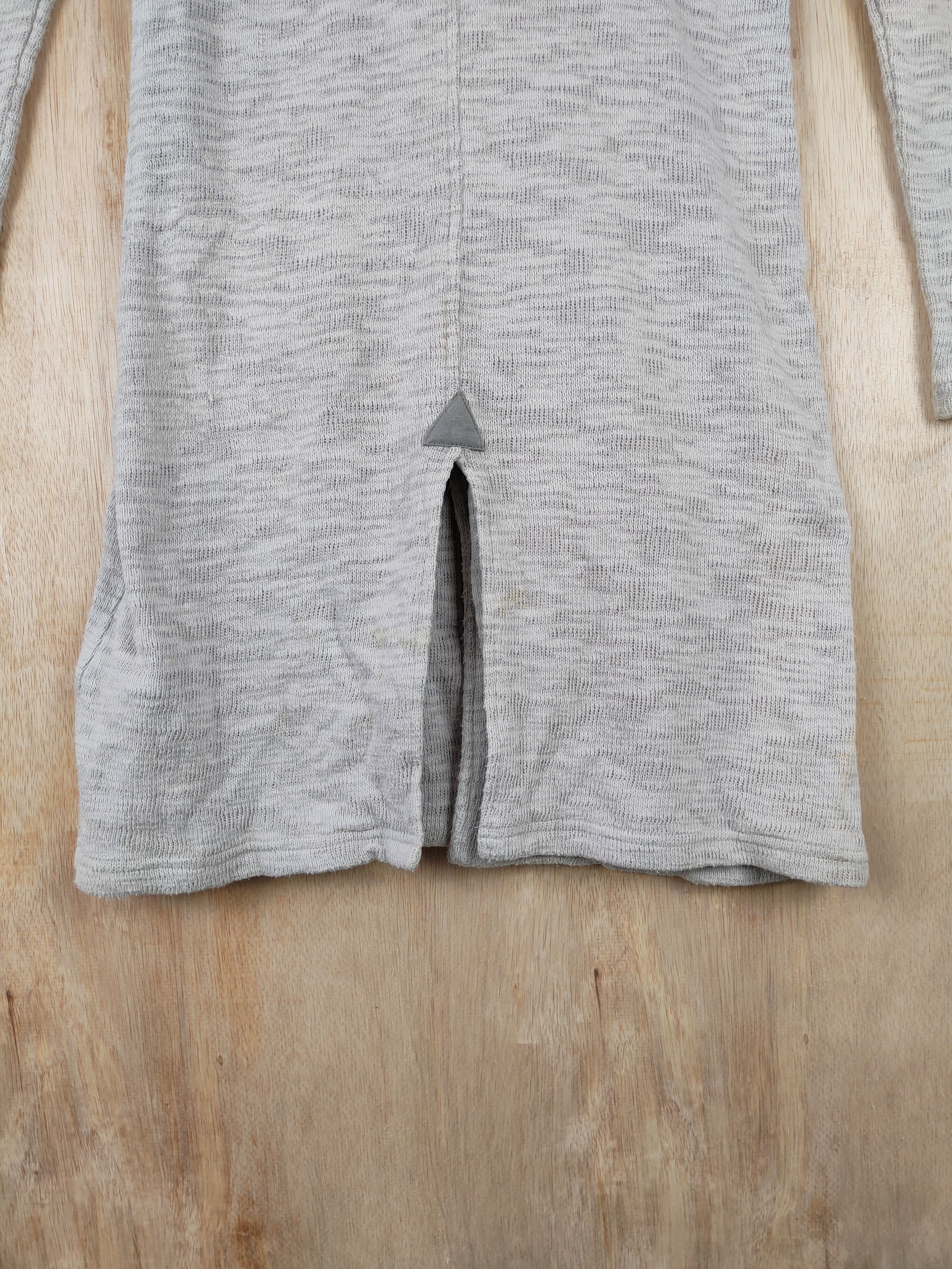 Tornado Mart Tornado Mart Gray long sweatshirt hoodie Knitwear #4449 Size M / US 6-8 / IT 42-44 - 9 Thumbnail