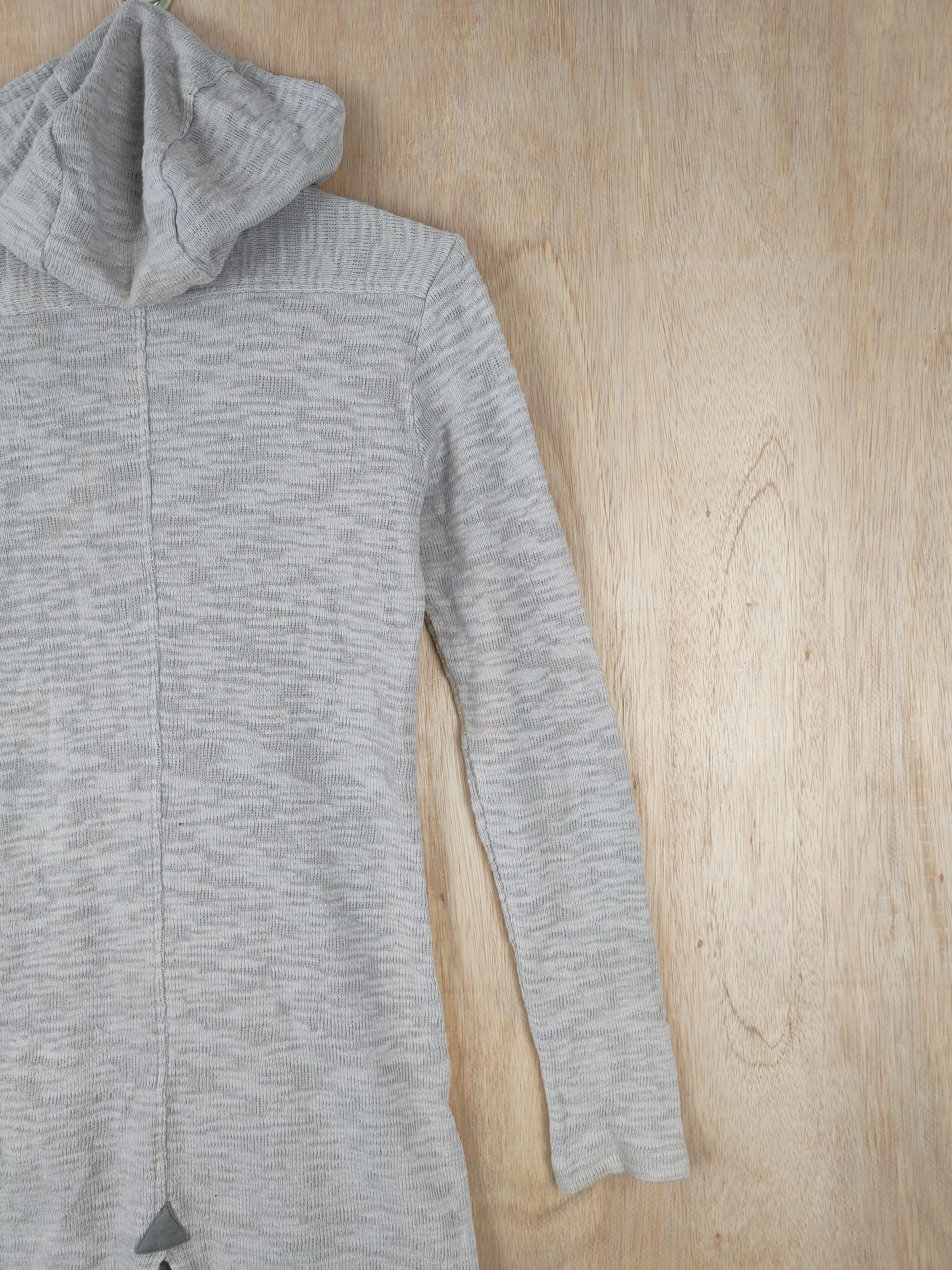 Tornado Mart Tornado Mart Gray long sweatshirt hoodie Knitwear #4449 Size M / US 6-8 / IT 42-44 - 8 Thumbnail