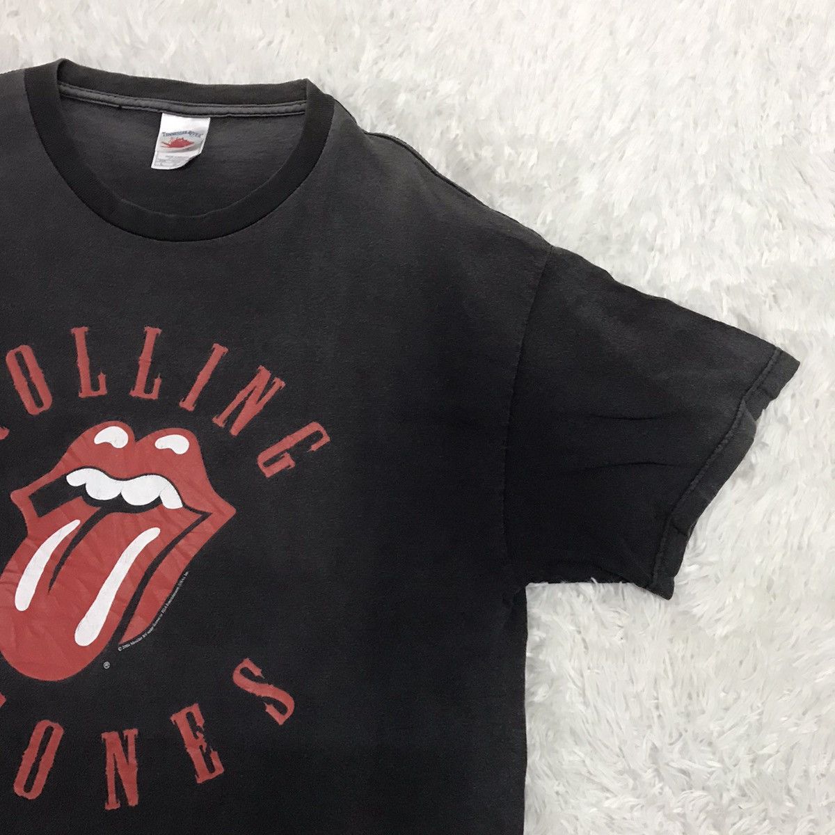 Band Tees Faded Vtg 2004 Rolling Stones Tee Tag Tennesse River Size US L / EU 52-54 / 3 - 4 Thumbnail