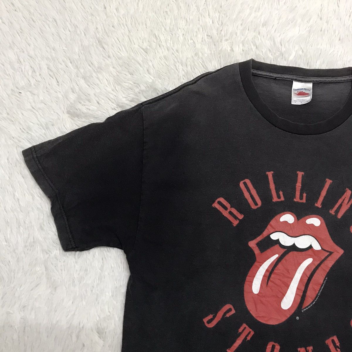 Band Tees Faded Vtg 2004 Rolling Stones Tee Tag Tennesse River Size US L / EU 52-54 / 3 - 3 Thumbnail
