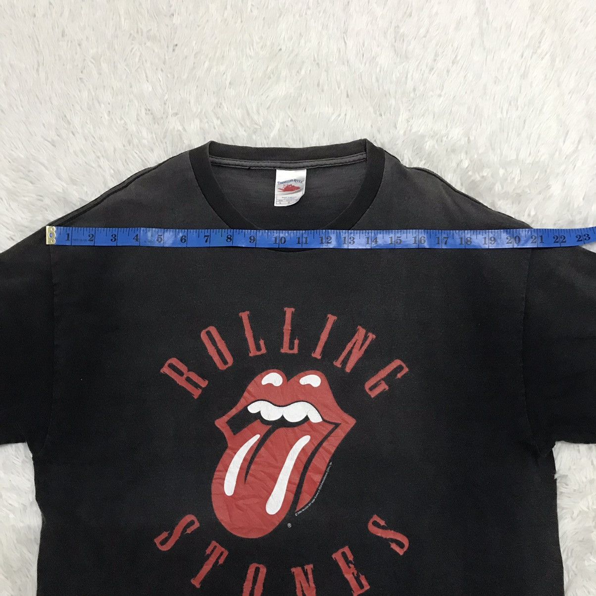 Band Tees Faded Vtg 2004 Rolling Stones Tee Tag Tennesse River Size US L / EU 52-54 / 3 - 23 Thumbnail