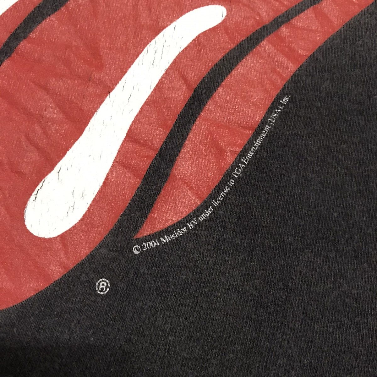 Band Tees Faded Vtg 2004 Rolling Stones Tee Tag Tennesse River Size US L / EU 52-54 / 3 - 8 Thumbnail