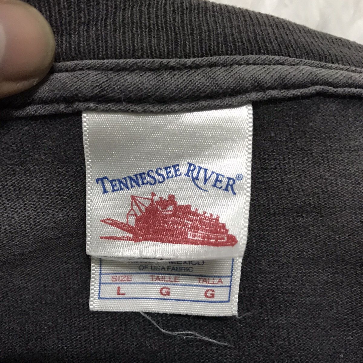 Band Tees Faded Vtg 2004 Rolling Stones Tee Tag Tennesse River Size US L / EU 52-54 / 3 - 18 Thumbnail