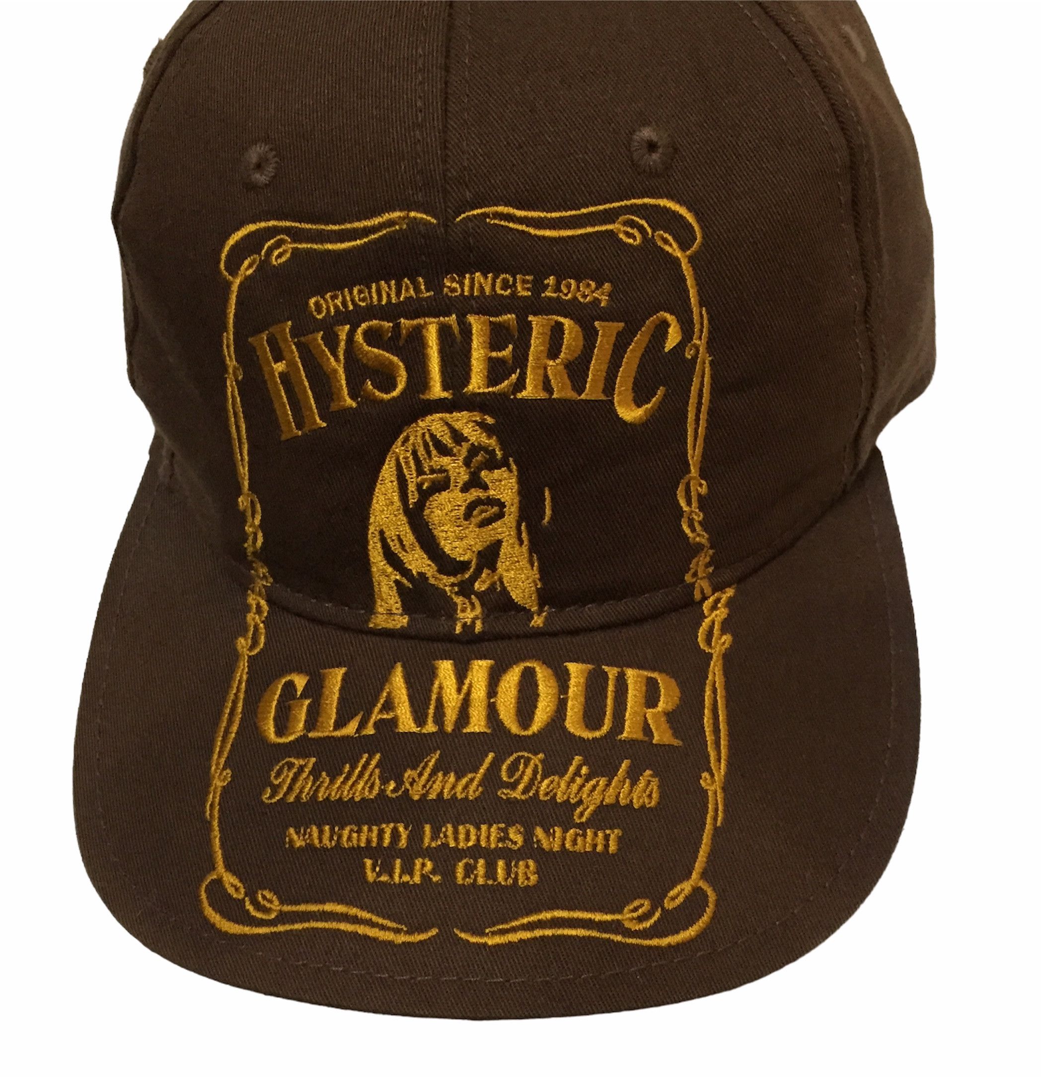 Hysteric Glamour HYSTERIC GLAMOUR EMBROIDERY JAPANESE BRAND CAP HATS Size ONE SIZE - 3 Thumbnail