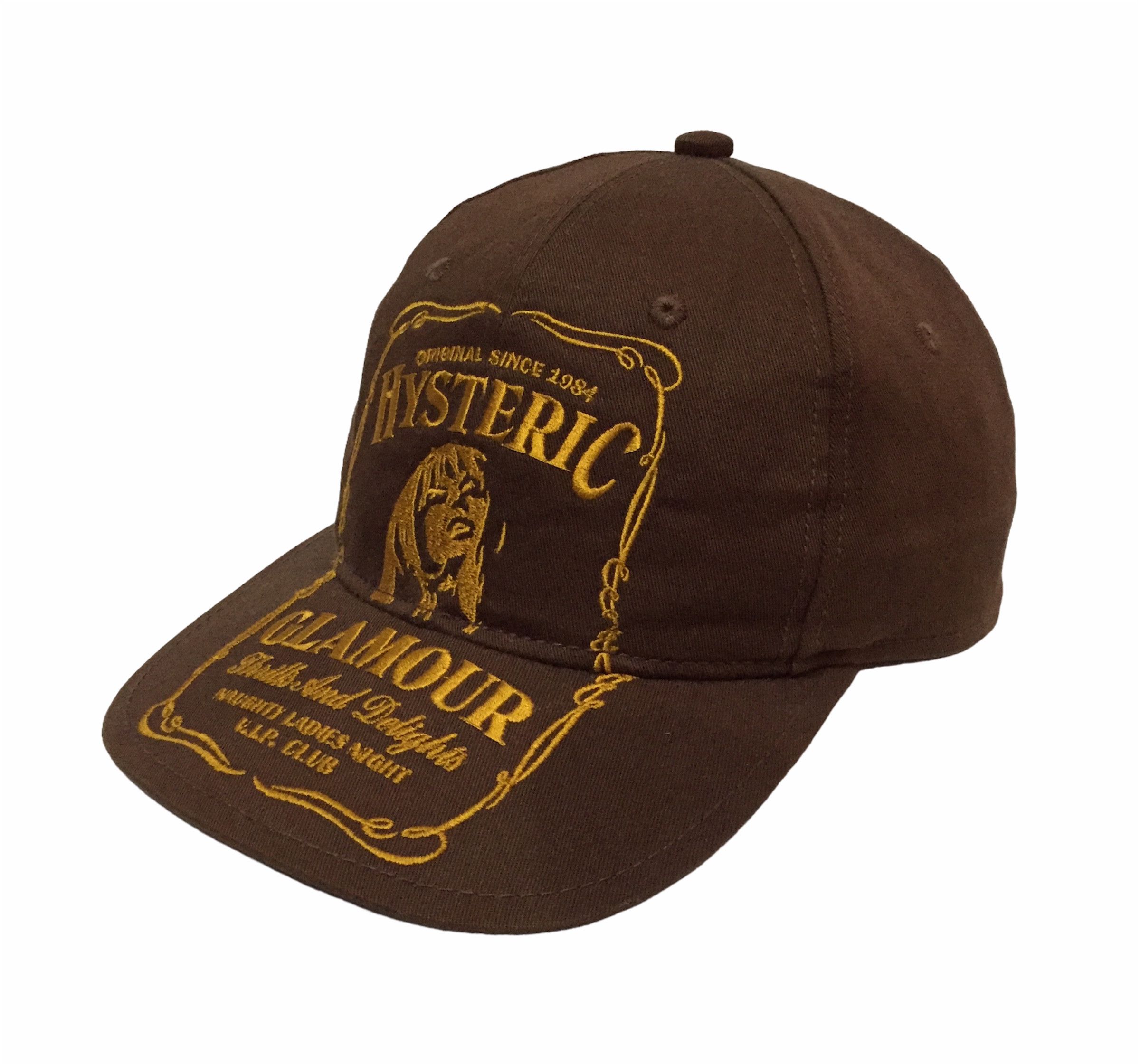 Hysteric Glamour HYSTERIC GLAMOUR EMBROIDERY JAPANESE BRAND CAP HATS Size ONE SIZE - 1 Thumbnail