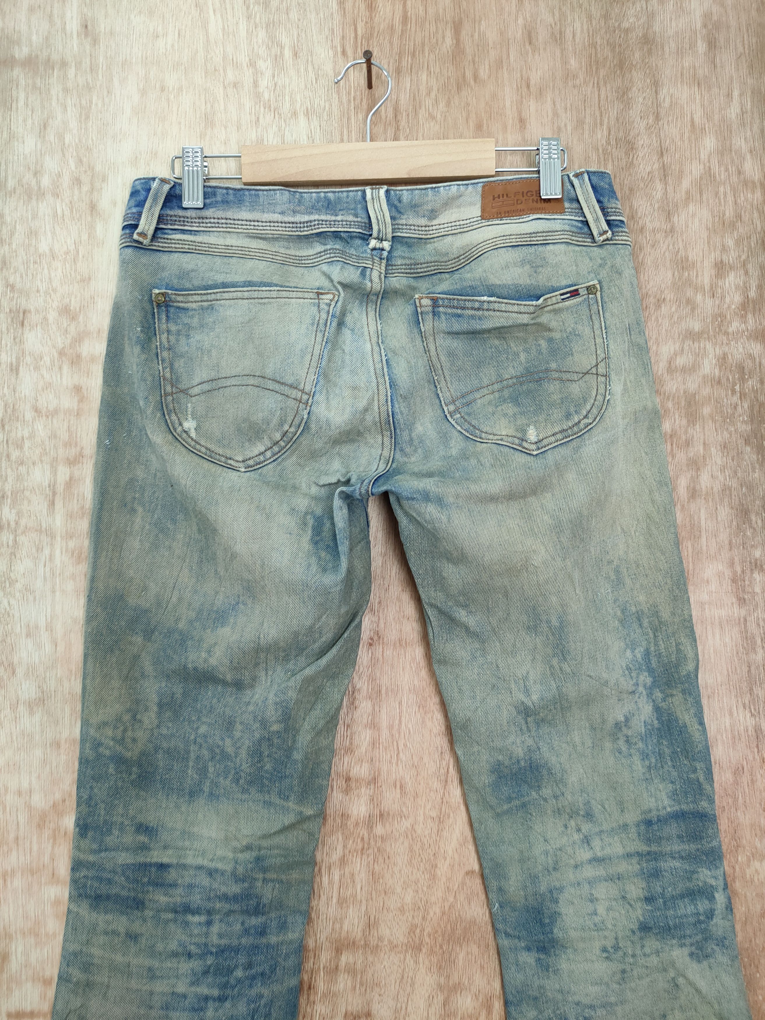 Tommy Hilfiger DL tommy Hilfiger distressed vtg thrash denim pants #46-087 Size 28" / US 6 / IT 42 - 11 Thumbnail