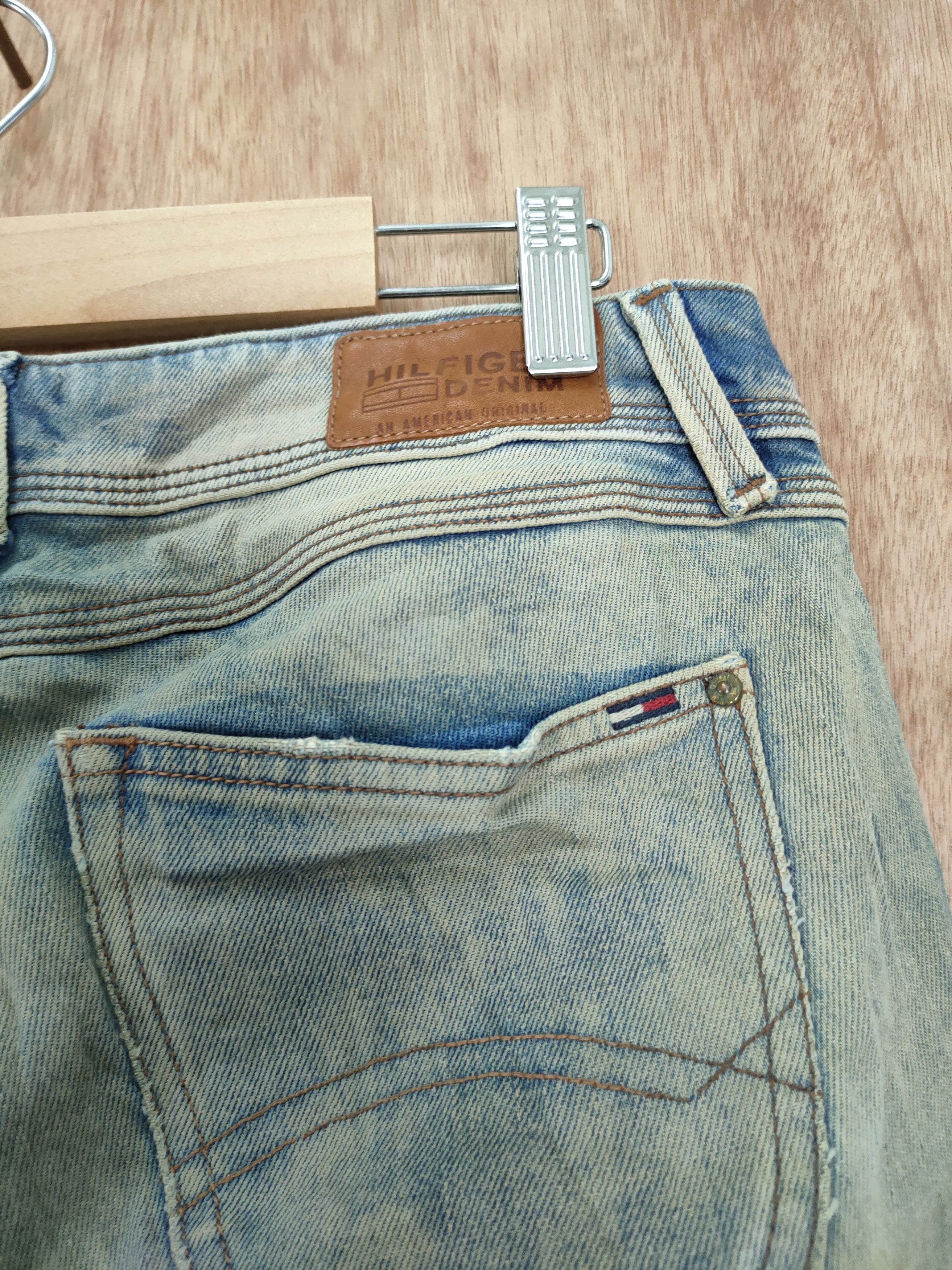 Tommy Hilfiger DL tommy Hilfiger distressed vtg thrash denim pants #46-087 Size 28" / US 6 / IT 42 - 12 Thumbnail