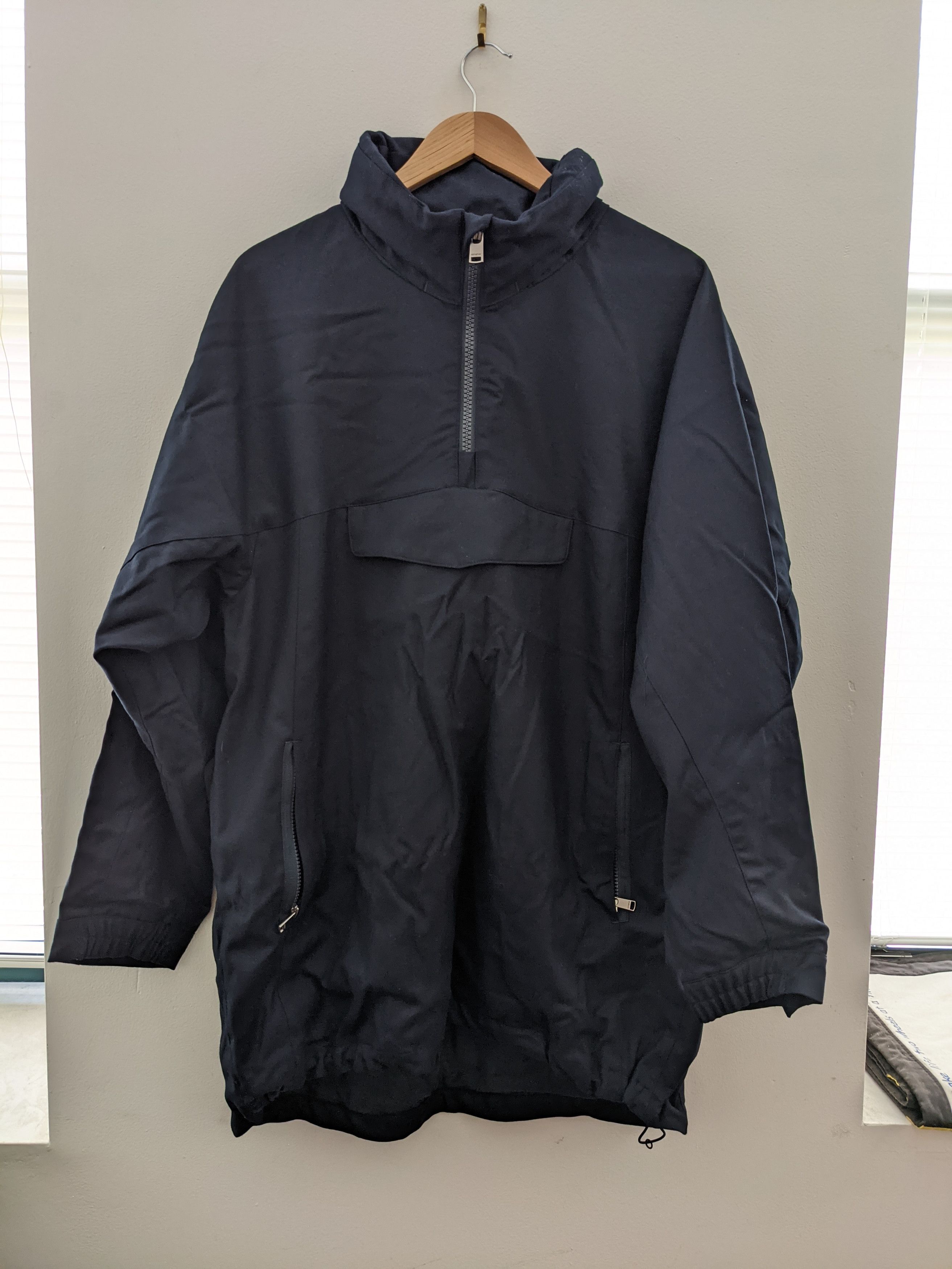 Rare Oversized Nonnative Stroller Pullover 2 Navy Gore-Tex Light 