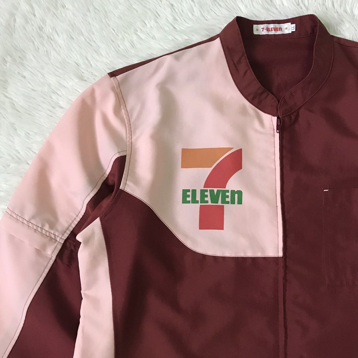 Japanese Brand 7 Eleven Jacket Workwear Detached Sleeve Size US L / EU 52-54 / 3 - 6 Thumbnail