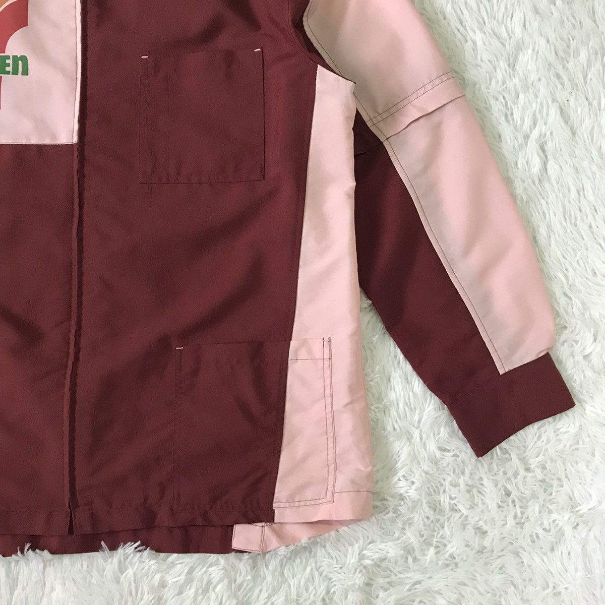 Japanese Brand 7 Eleven Jacket Workwear Detached Sleeve Size US L / EU 52-54 / 3 - 4 Thumbnail
