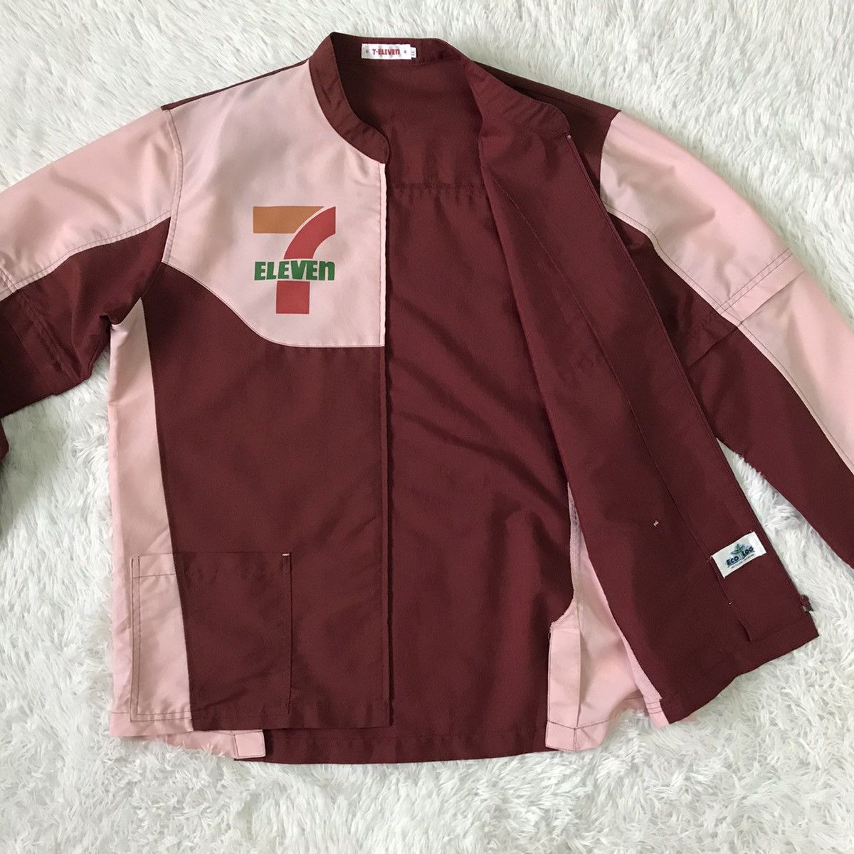 Japanese Brand 7 Eleven Jacket Workwear Detached Sleeve Size US L / EU 52-54 / 3 - 11 Thumbnail