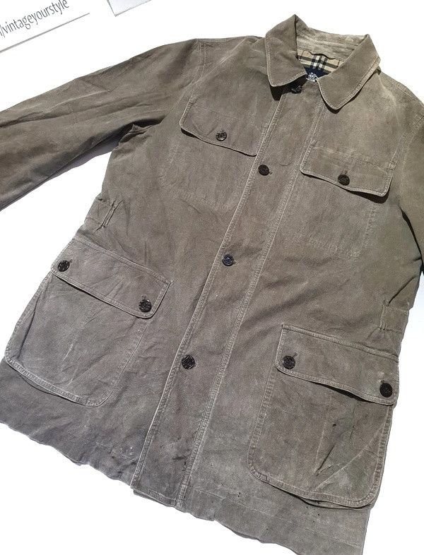 Burberry Burberry Suede Parka Jacket Size US L / EU 52-54 / 3 - 3 Thumbnail