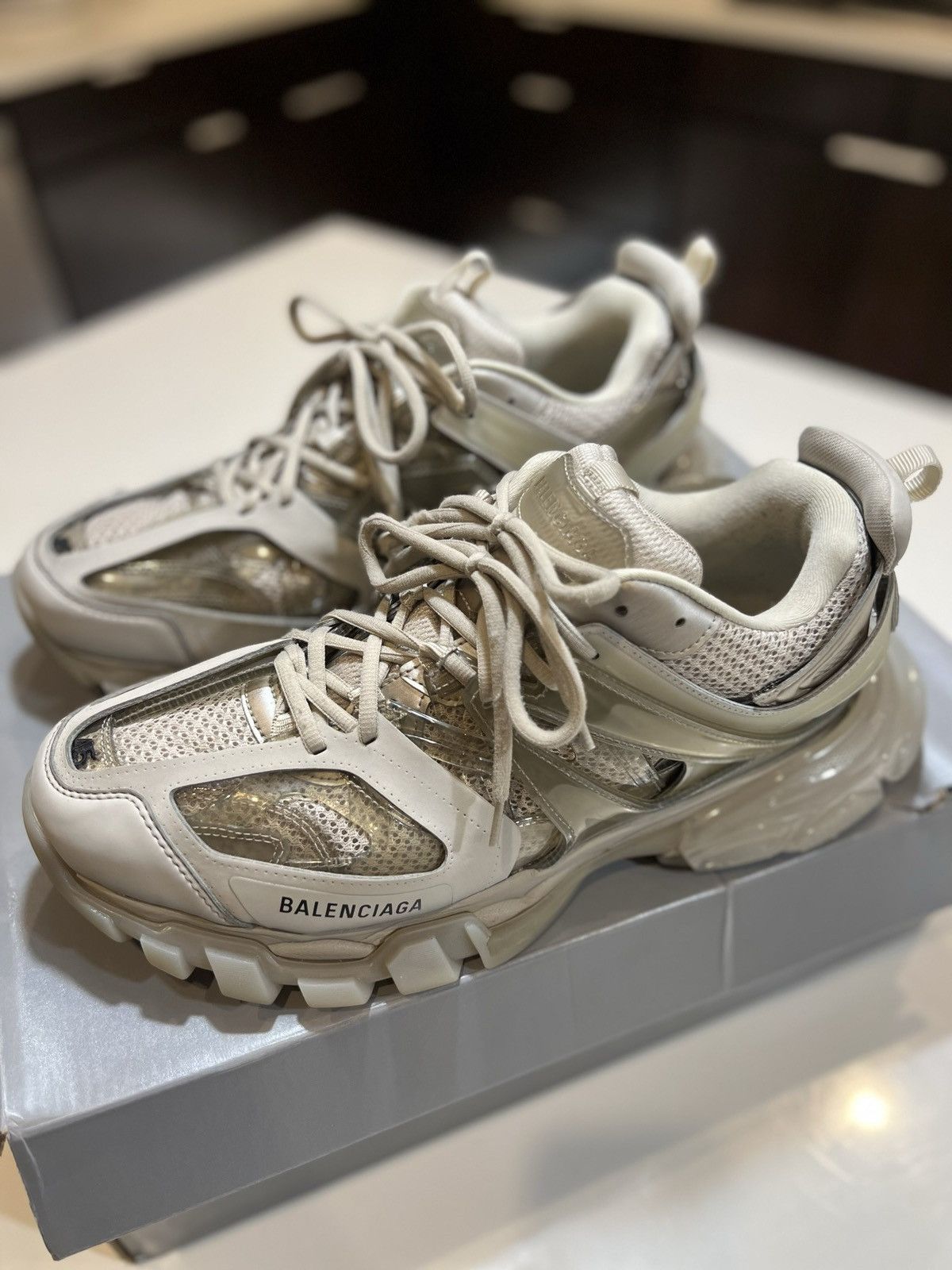 Balenciaga Balenciaga track clear sole Size US 12 / EU 45 - 3 Thumbnail