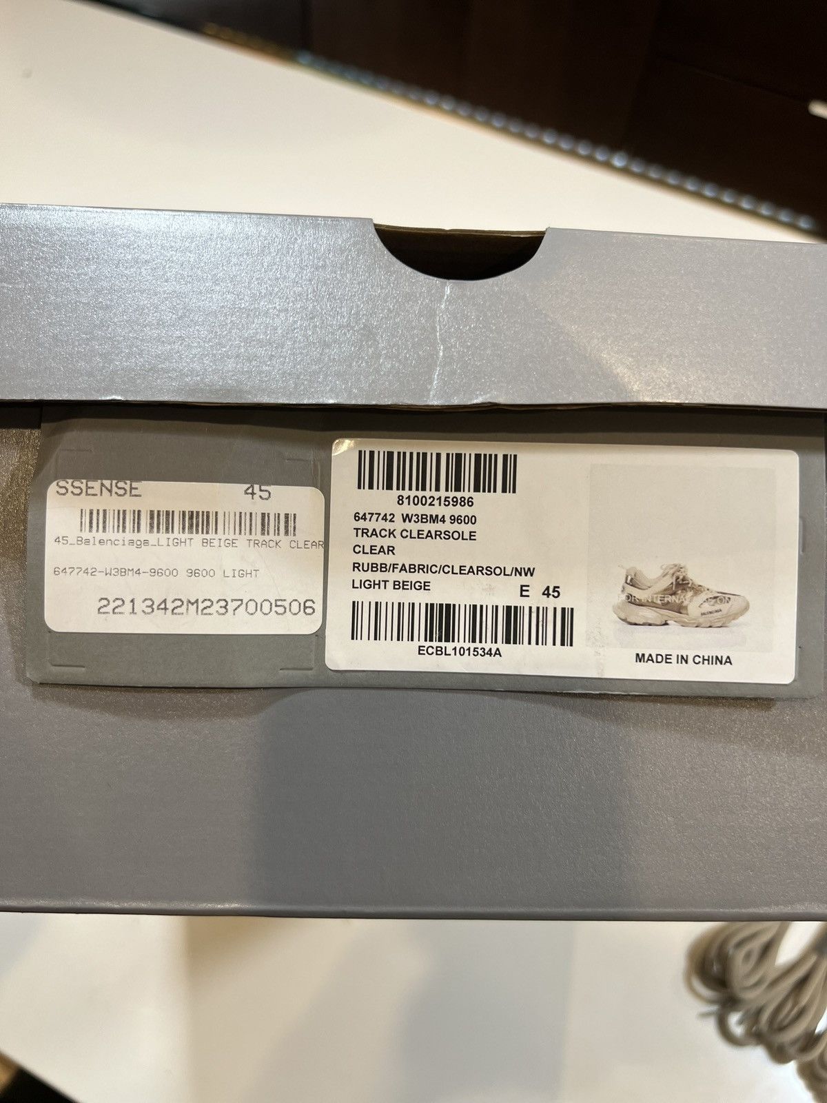 Balenciaga Balenciaga track clear sole Size US 12 / EU 45 - 9 Thumbnail
