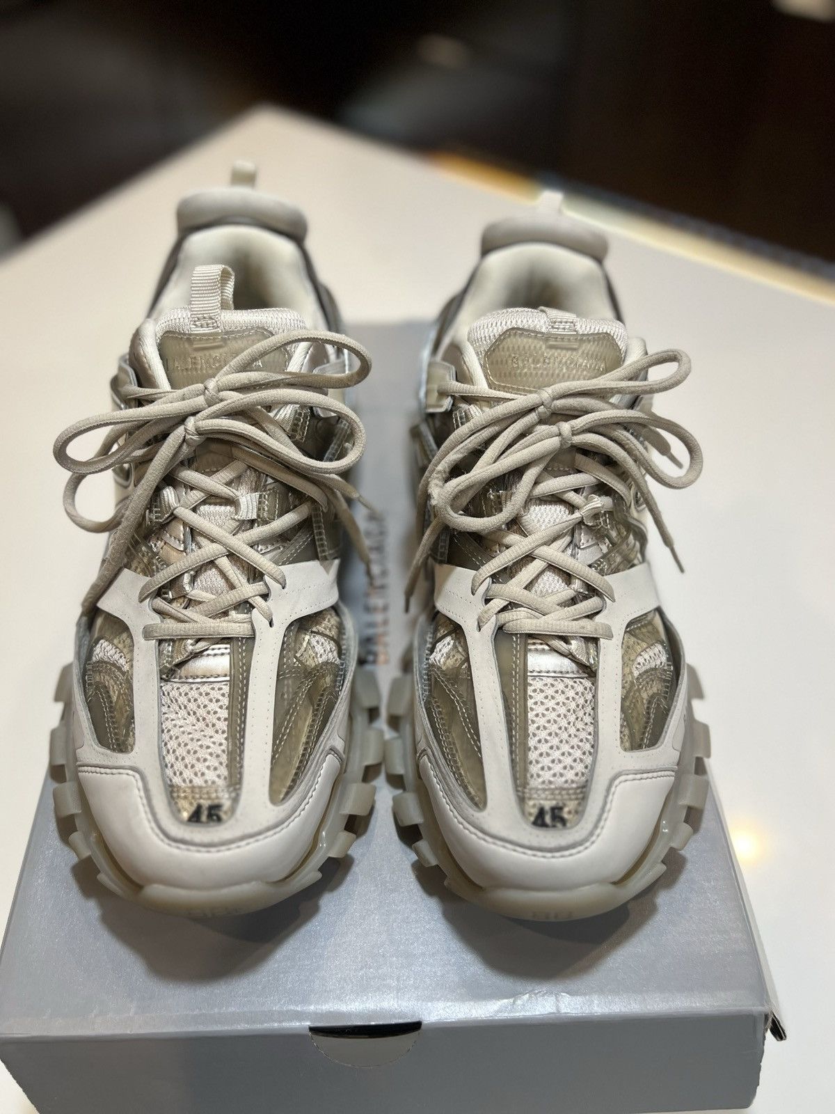 Balenciaga Balenciaga track clear sole Size US 12 / EU 45 - 1 Thumbnail