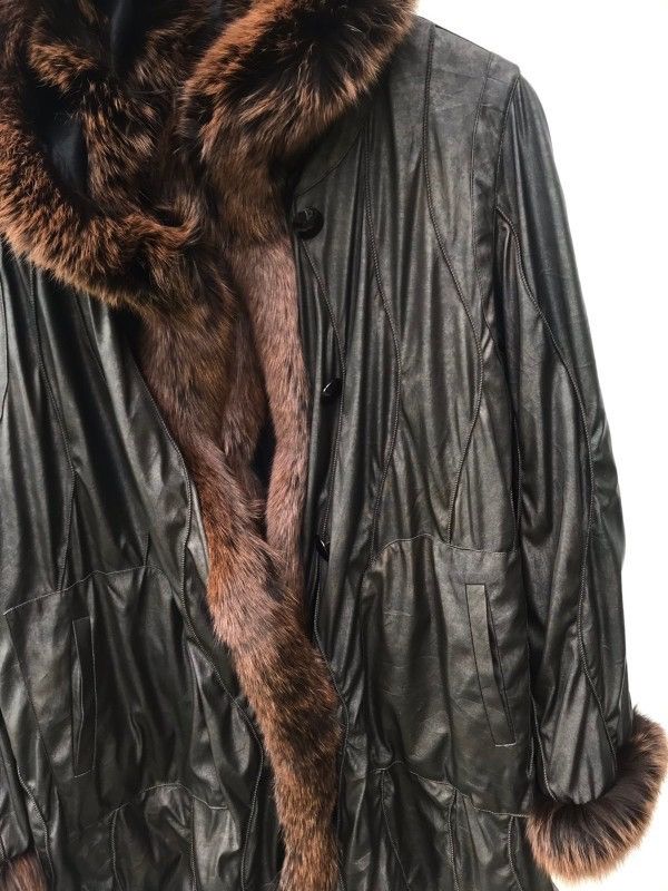 Japanese Brand Rare No Brand Fur Jacket Fashion Designer Stylish Jacket Size US L / EU 52-54 / 3 - 7 Thumbnail