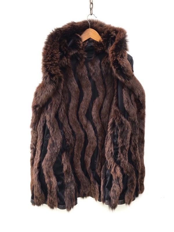 Japanese Brand Rare No Brand Fur Jacket Fashion Designer Stylish Jacket Size US L / EU 52-54 / 3 - 3 Thumbnail