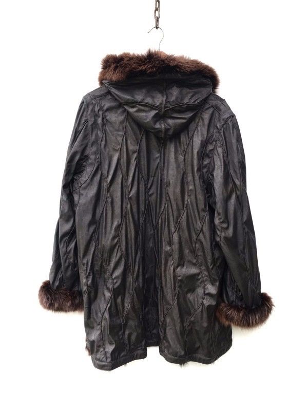 Japanese Brand Rare No Brand Fur Jacket Fashion Designer Stylish Jacket Size US L / EU 52-54 / 3 - 8 Thumbnail