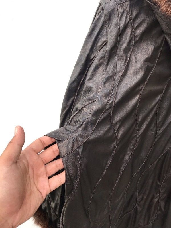Japanese Brand Rare No Brand Fur Jacket Fashion Designer Stylish Jacket Size US L / EU 52-54 / 3 - 11 Thumbnail