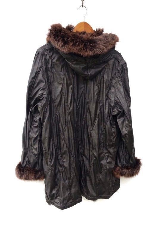 Japanese Brand Rare No Brand Fur Jacket Fashion Designer Stylish Jacket Size US L / EU 52-54 / 3 - 10 Thumbnail