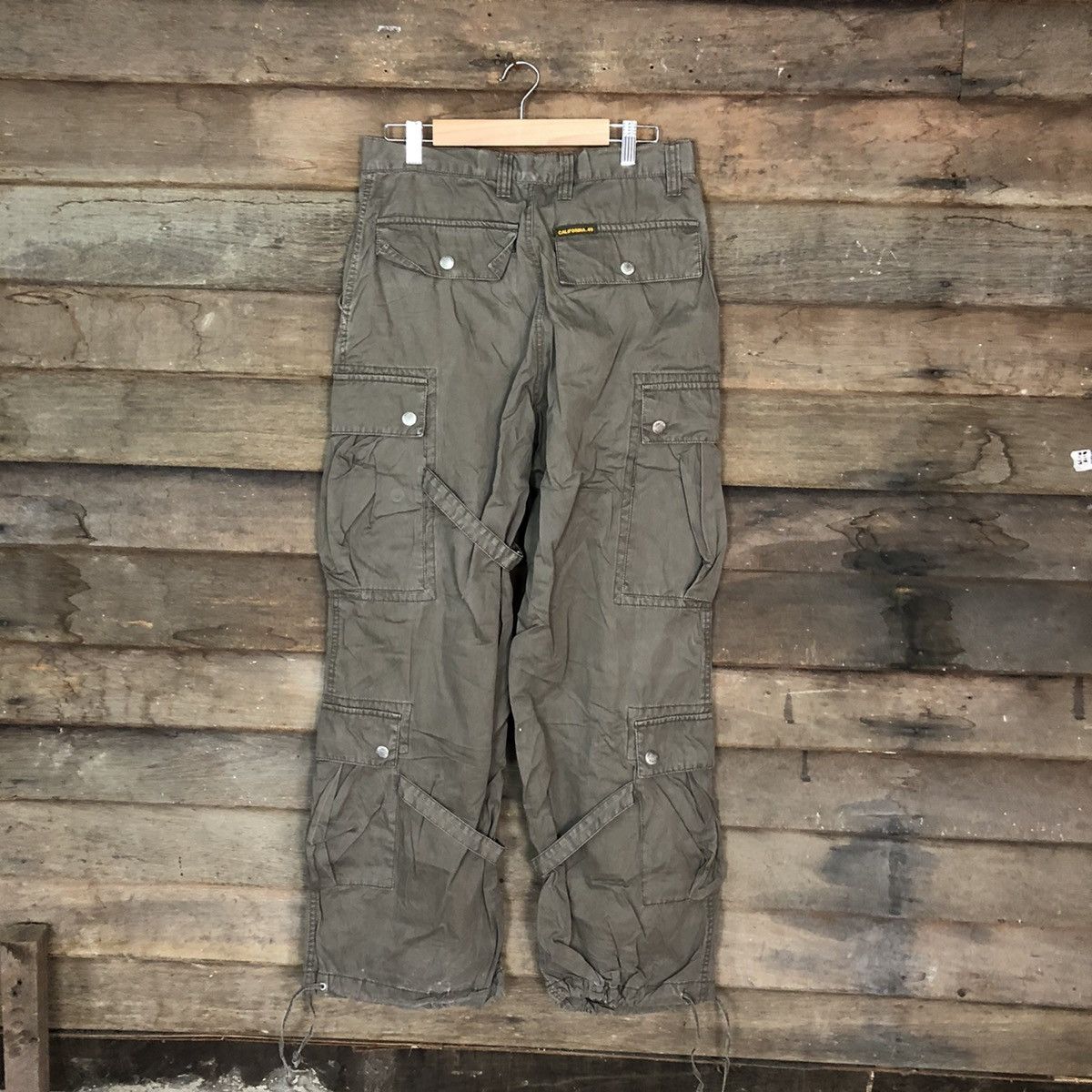 Who A.U. Whoau Brown multipocket seditionaries Cargo Pants #3986DL Size US 30 / EU 46 - 11 Thumbnail
