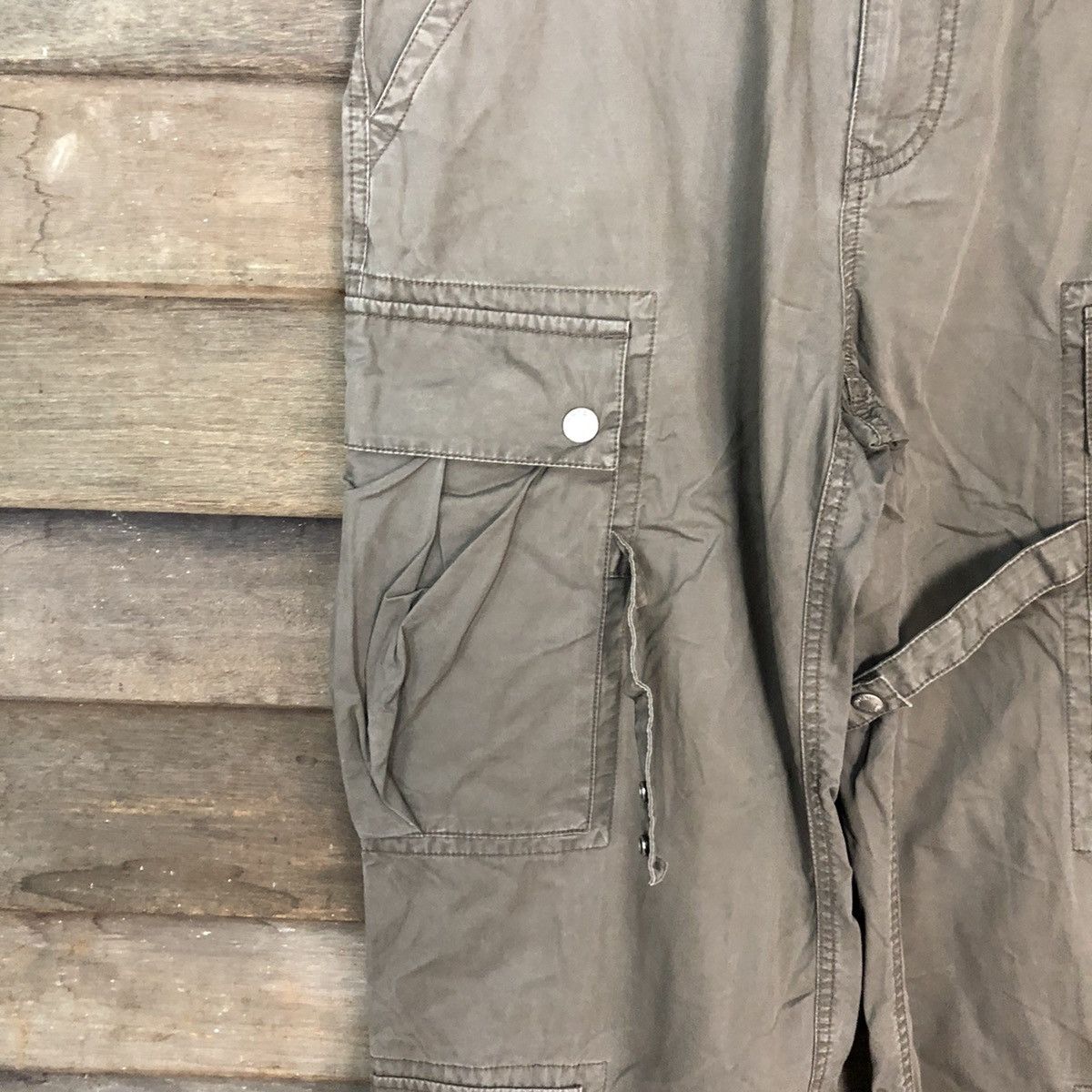 Who A.U. Whoau Brown multipocket seditionaries Cargo Pants #3986DL Size US 30 / EU 46 - 6 Thumbnail