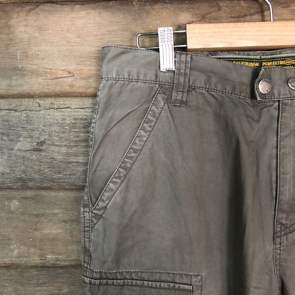 Who A.U. Whoau Brown multipocket seditionaries Cargo Pants #3986DL Size US 30 / EU 46 - 4 Thumbnail