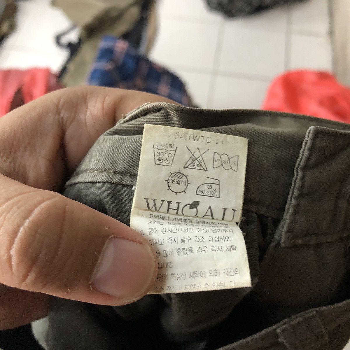 Who A.U. Whoau Brown multipocket seditionaries Cargo Pants #3986DL Size US 30 / EU 46 - 18 Thumbnail